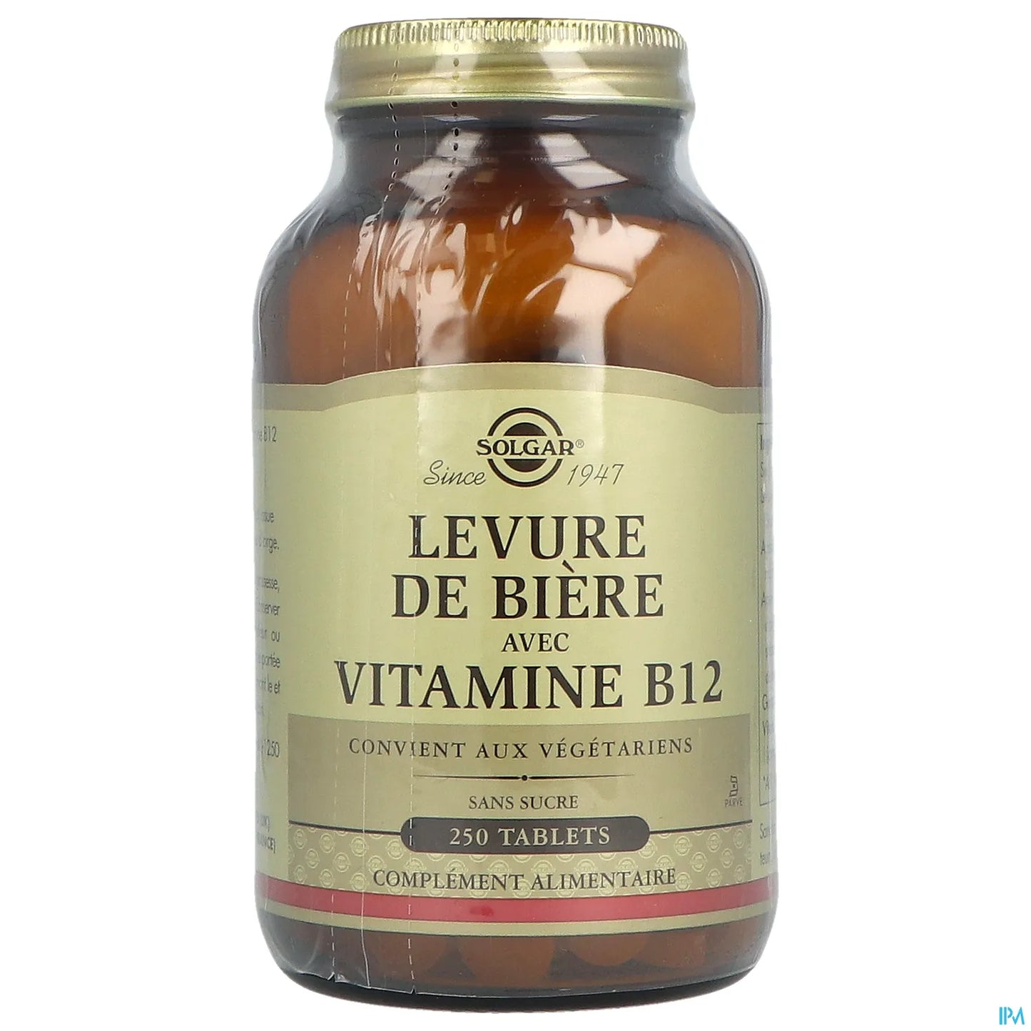 Levure De Bière Avec Vitamine B12 250 Tablettes