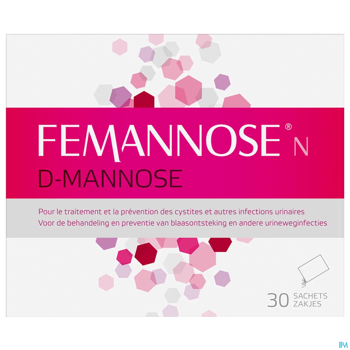 Femannose N D-Mannose Poudre Pour Solution Buvable 30 Sachets de 4G