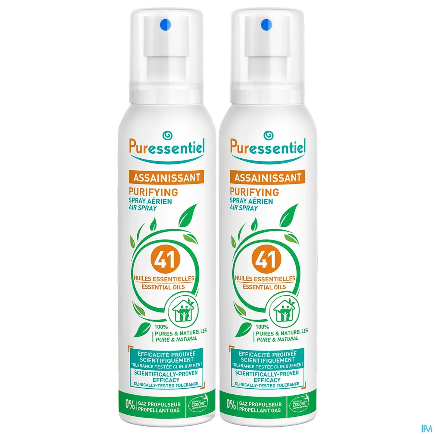 Spray Assainissant Aux 41 Huiles Essentielles 2x200ml