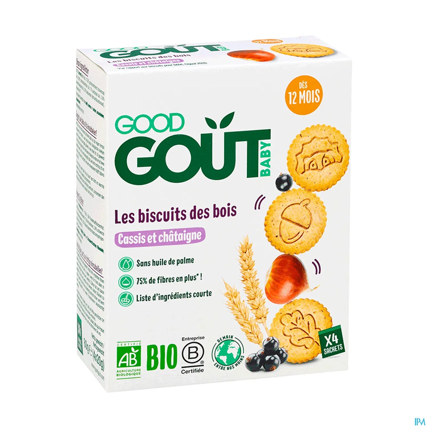 Biscuits Des Bois 80 g