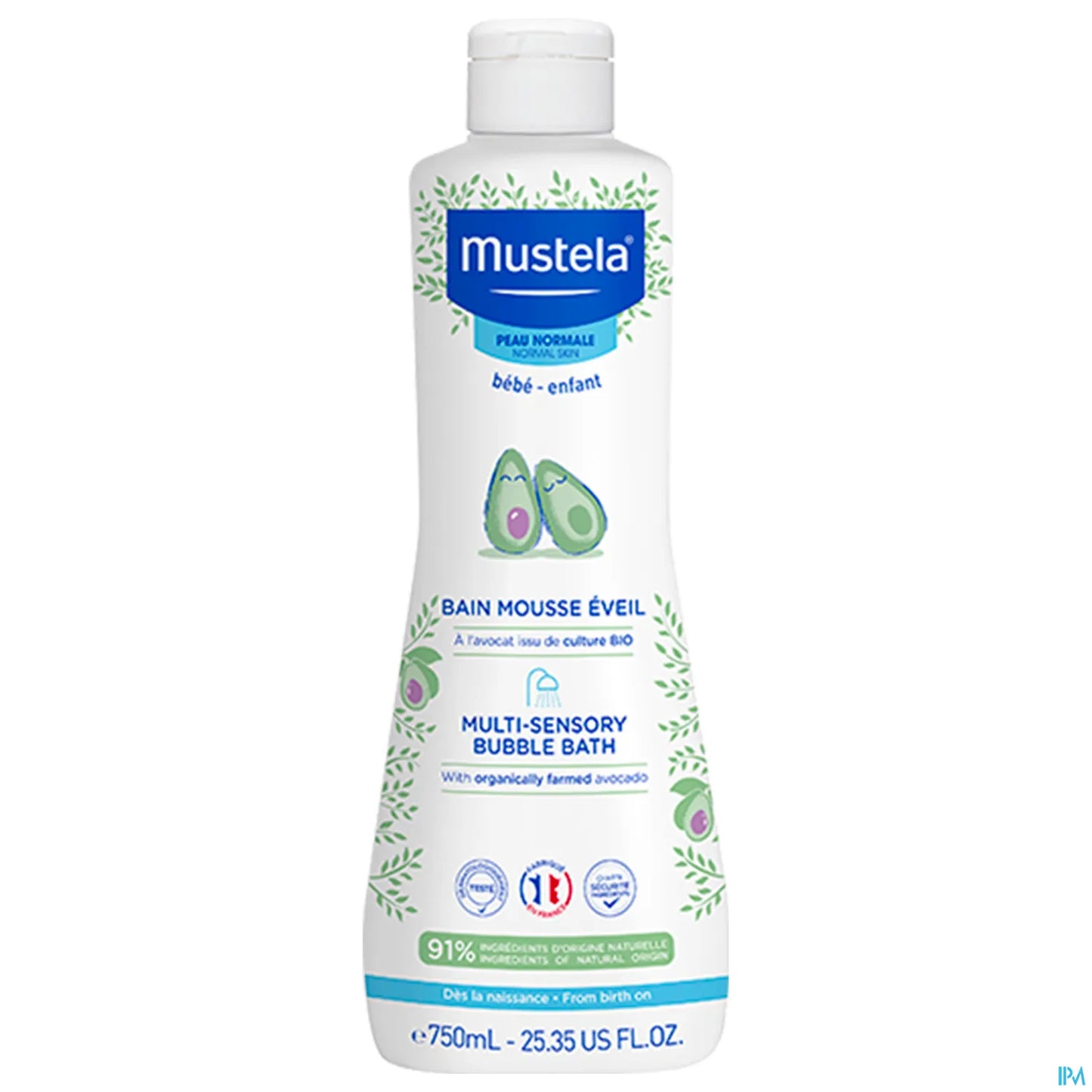 Bain Mousse Eveil Bio Peau Normale 750ml