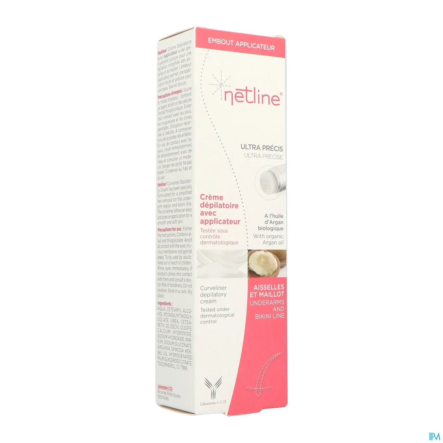 Crème Dépilatoire Visage et Zones Sensibles 100 mL