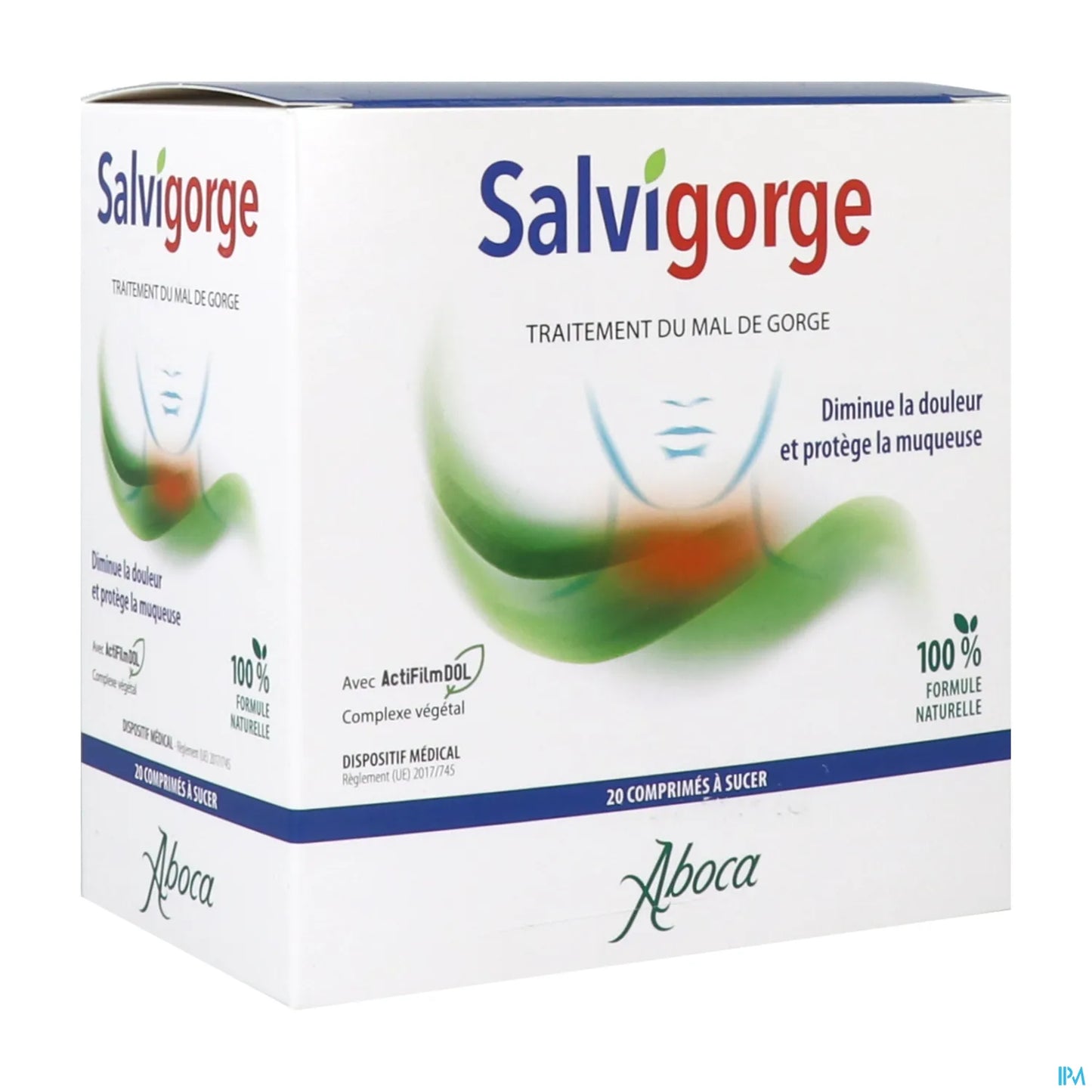 Aboca Salvigorge Comprimés à Sucer Boite de 20