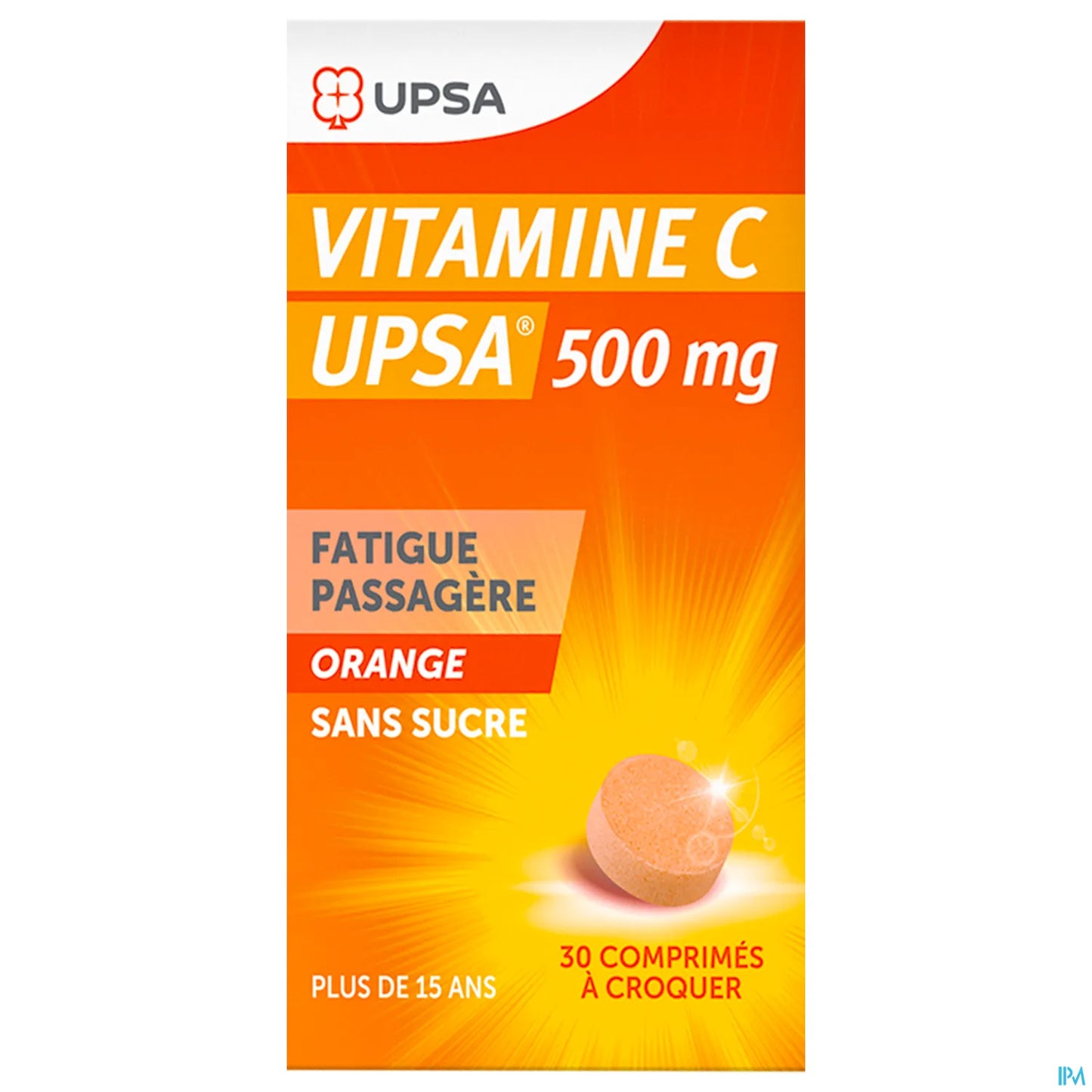 Vitality Vitamin C 500mg Chewable Tablets 30 Units