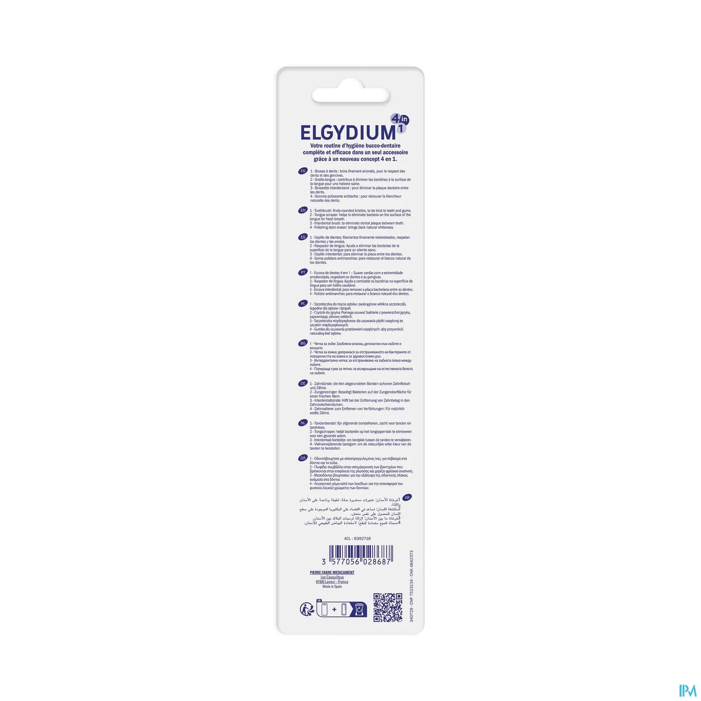 Spazzolino morbido 4 in 1