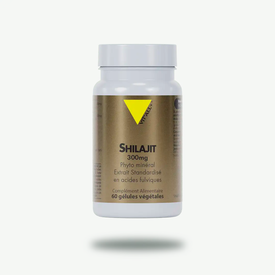 Shilajit 300mg 60 Gélules Végétales