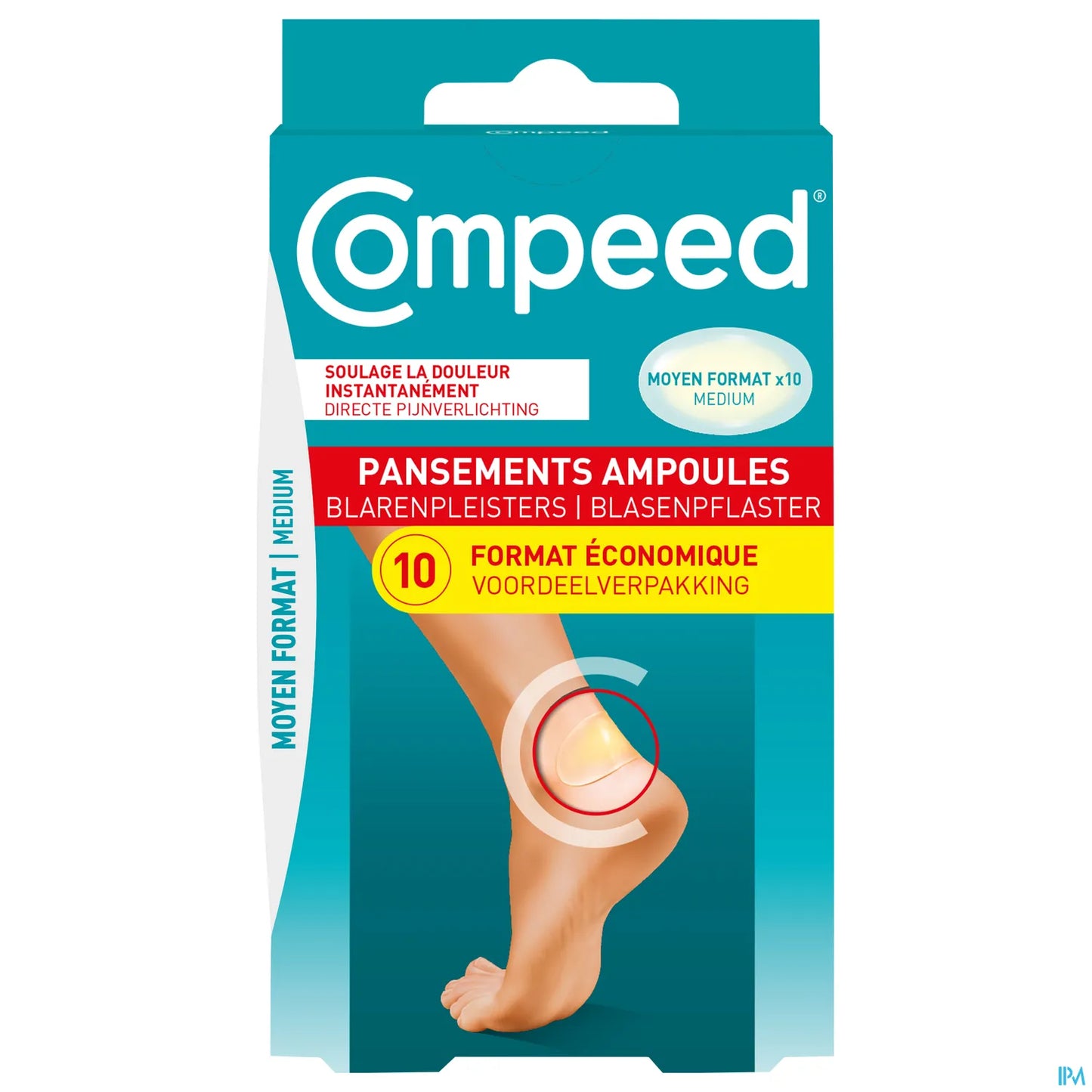 Pansements Ampoules Moyen Format 10 Pansements