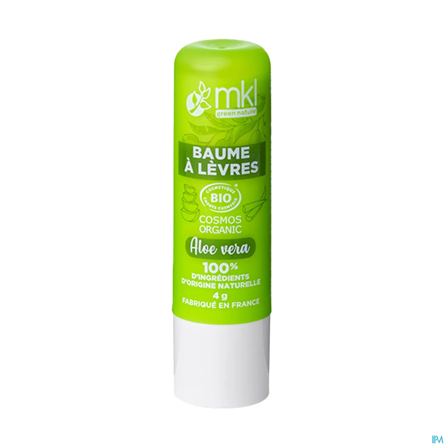 Balsamo labbra all'aloe vera biologico 4 g