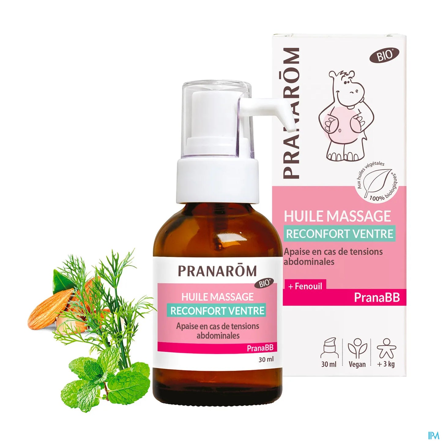 Huile de Massage Réconfort Ventre 30 mL