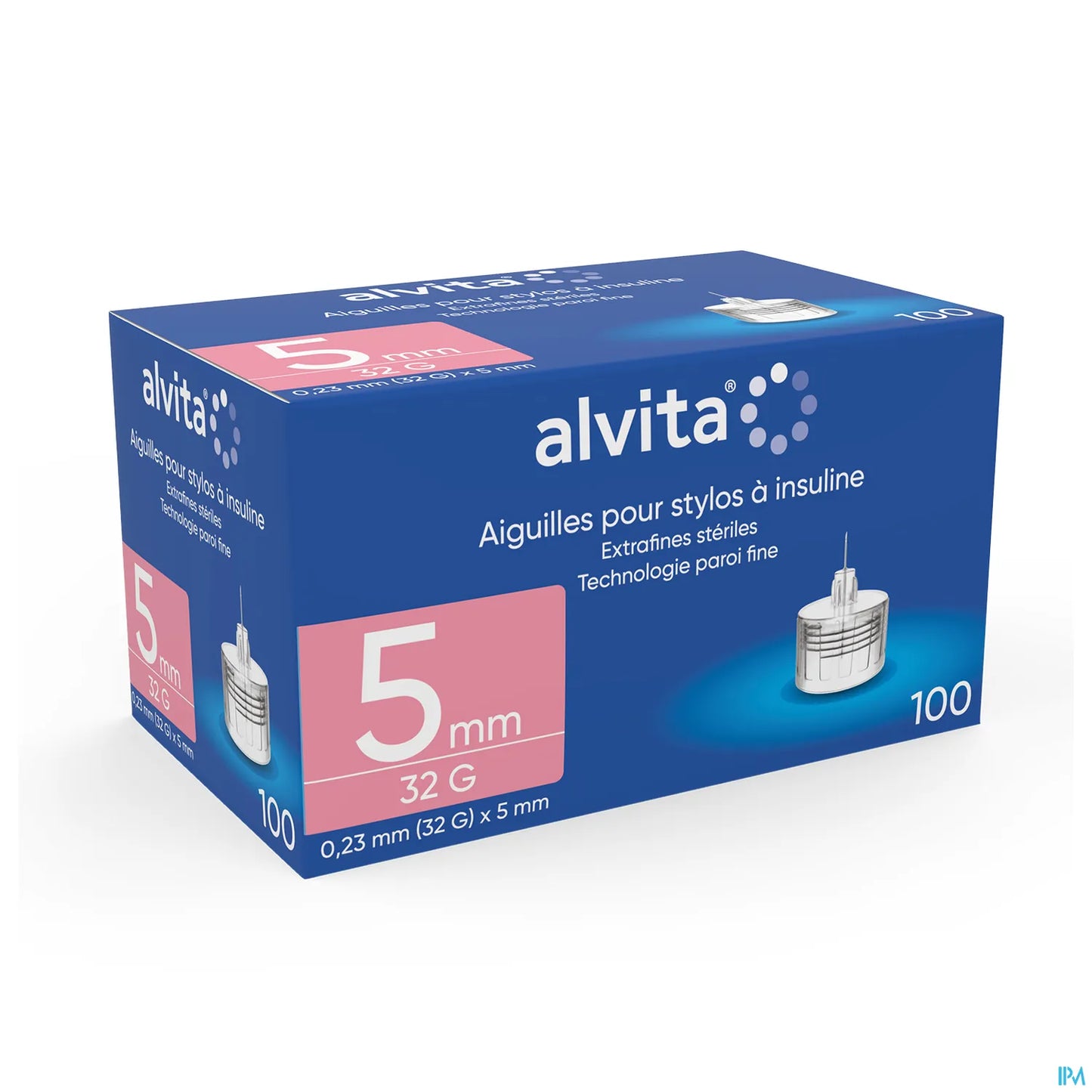 Ago per penna per insulina 32G 5 mm 100 unità