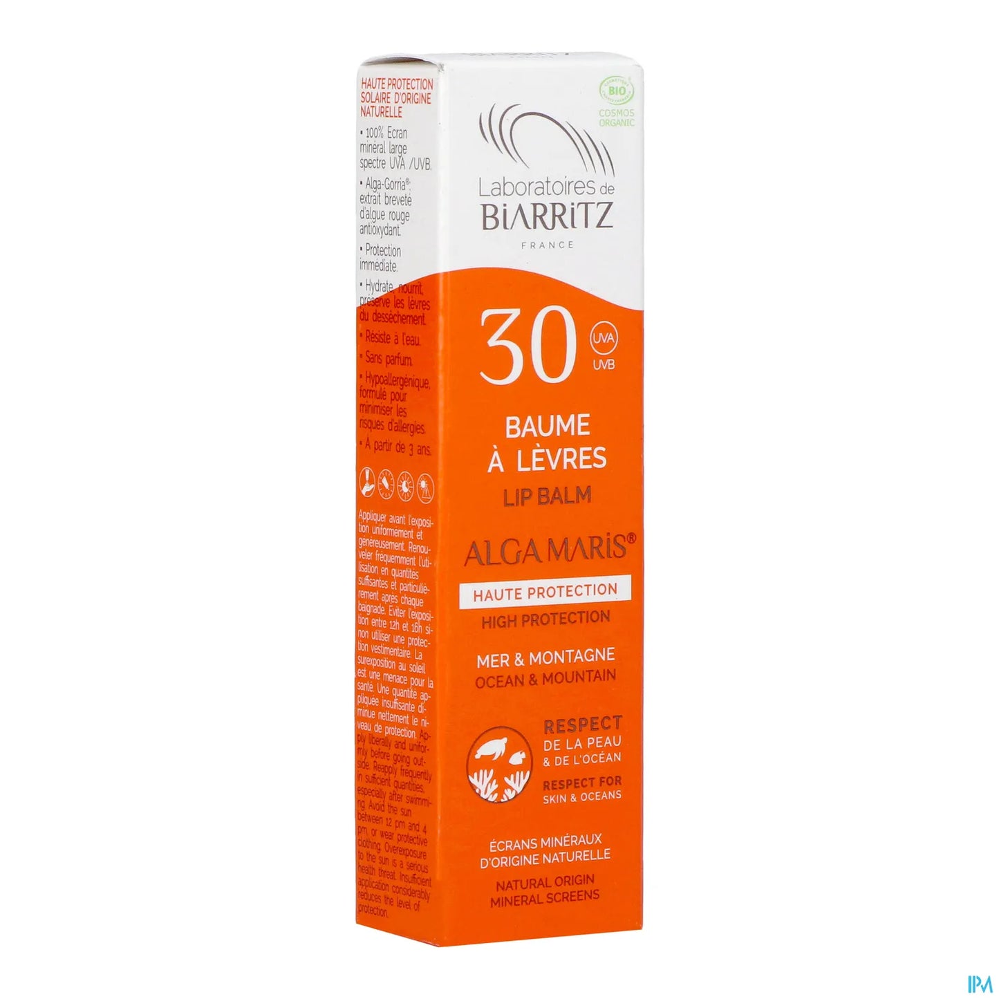 Baume À Lèvres SPF30 Mer Et Montagne 15 ml