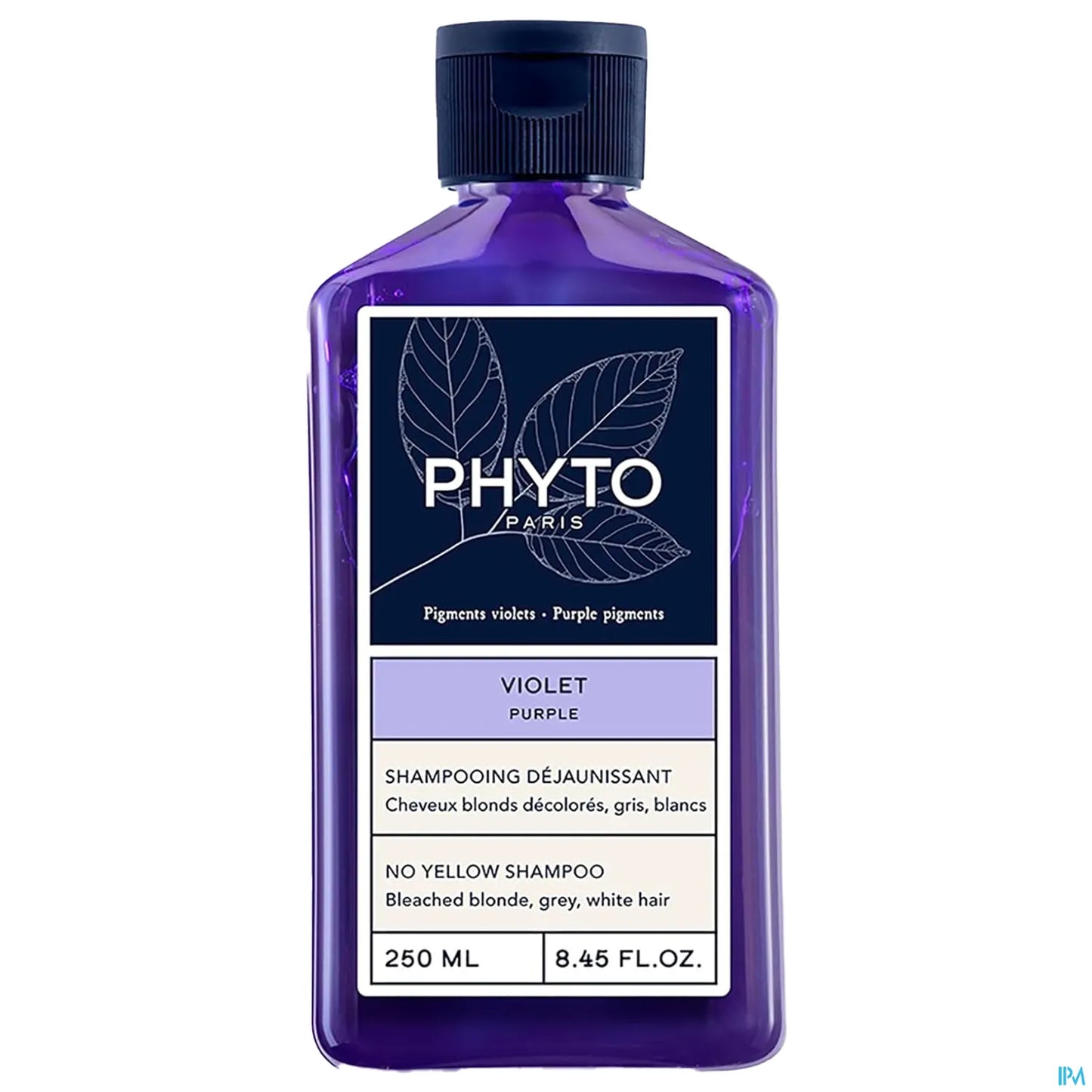 Shampooing Déjaunissant Violet pour Cheveux Blonds Décolorés et Gris 250ml