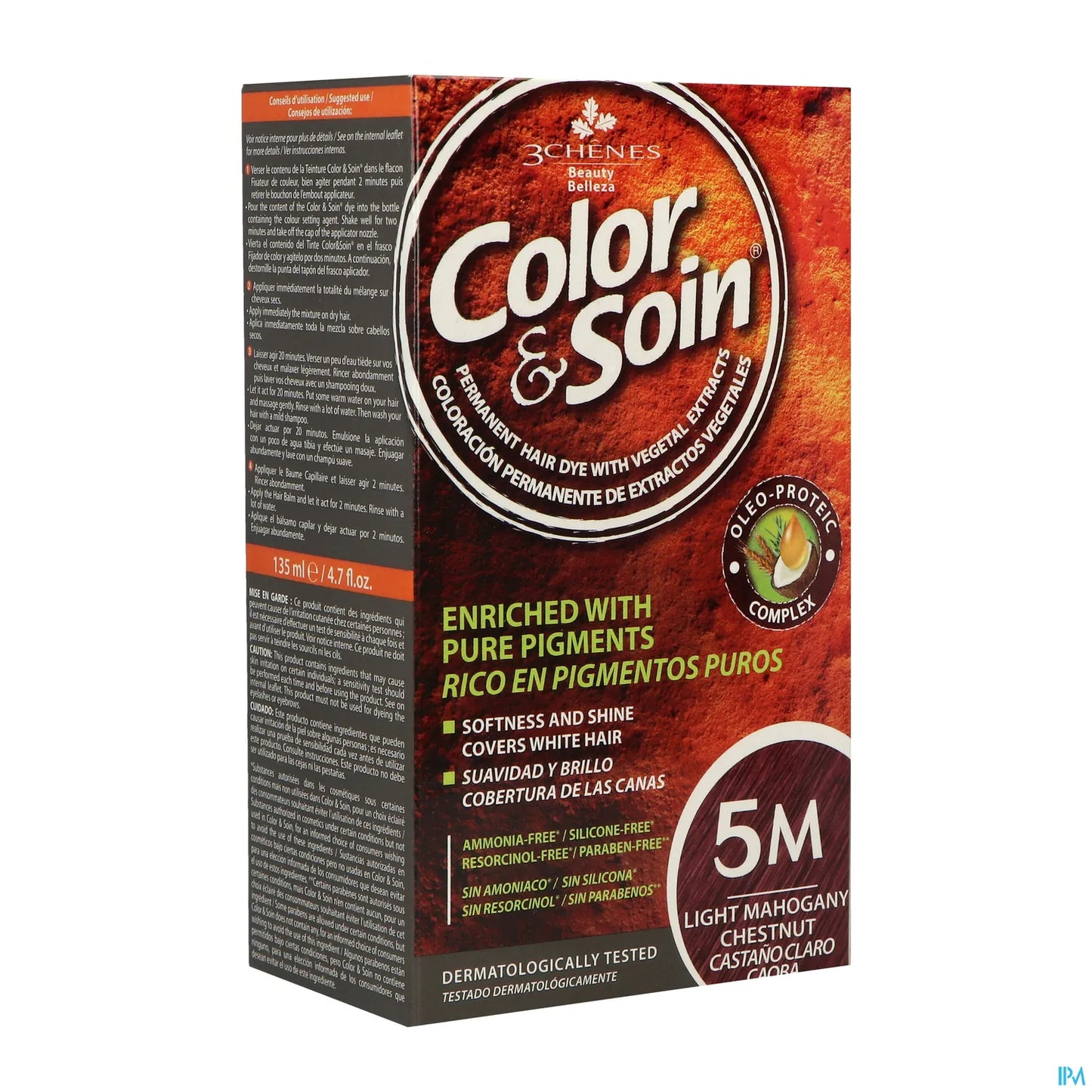 Color Soin Châtain Clair Acajou 5M