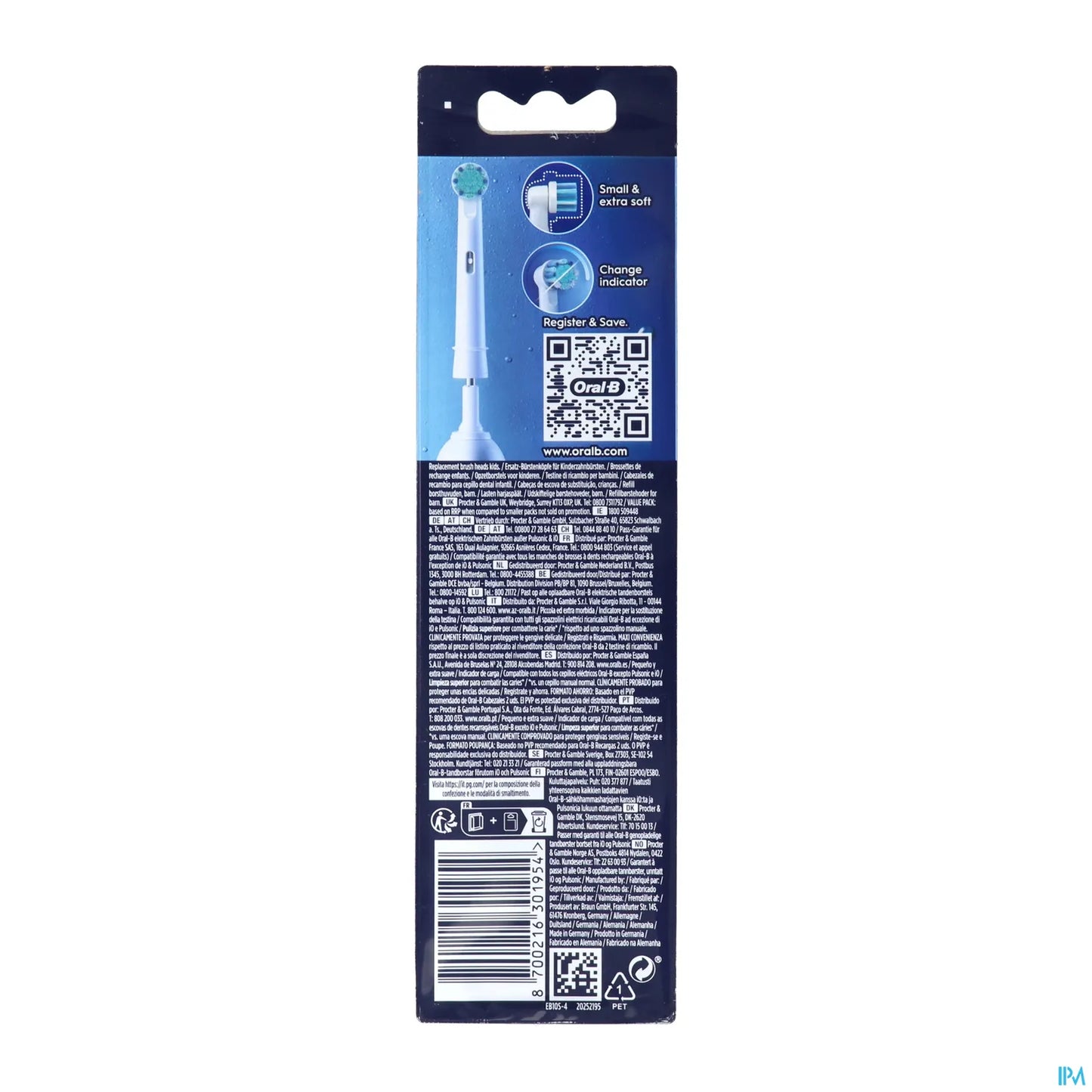 Oral-B Brossette de Rechange Kids Roi Lion 4 Unités