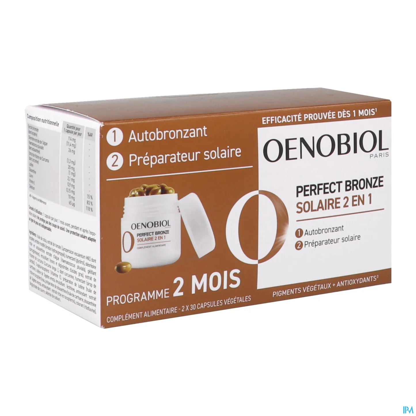 Perfect Bronz 2 en 1 2 boîtes de 30 capsules