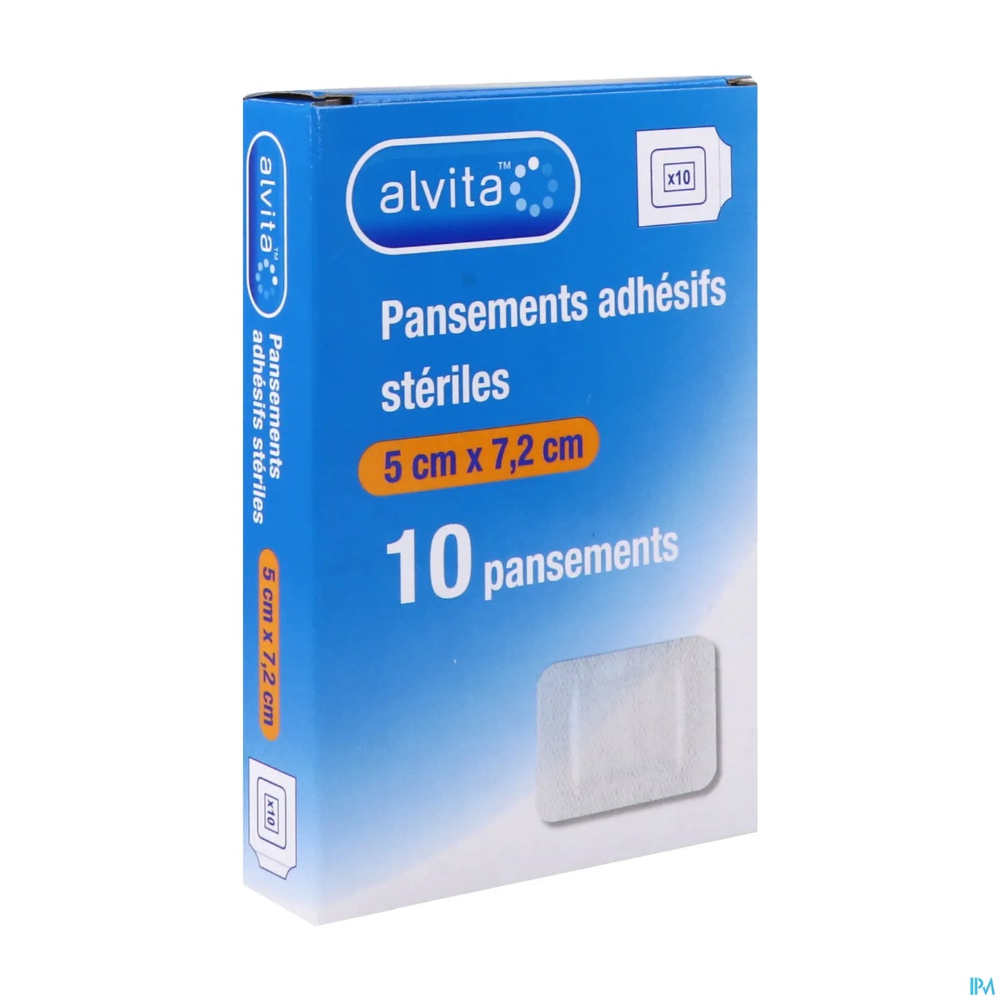 Medicazioni adesive sterili 5x7,2 cm 10 unità
