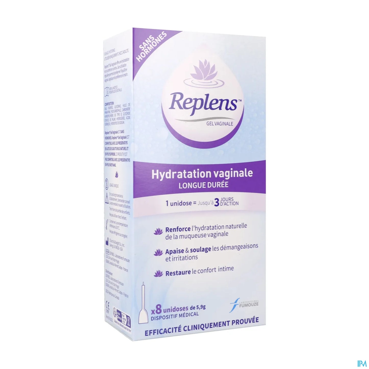 Moisturizing Vaginal Gel 8 Single-Doses of 2.5g