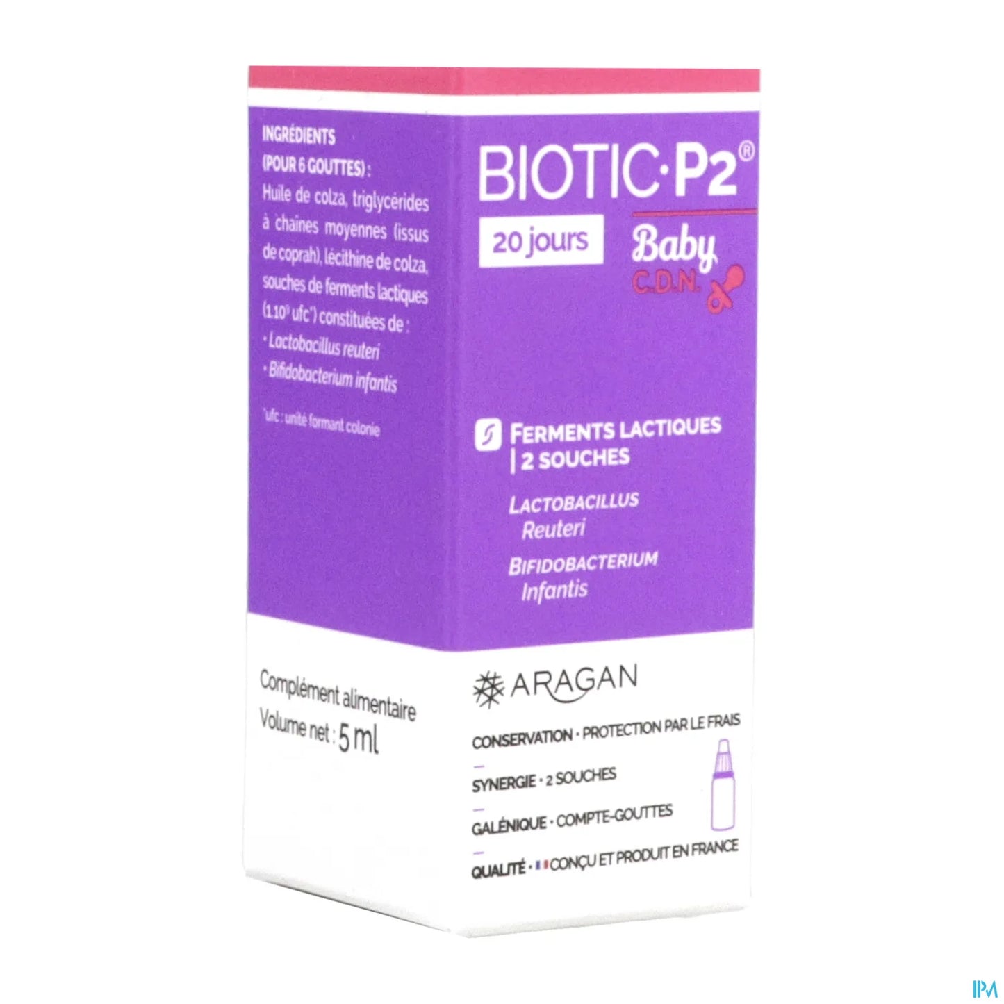 Biotic P2 Baby CDN 5ml bottle