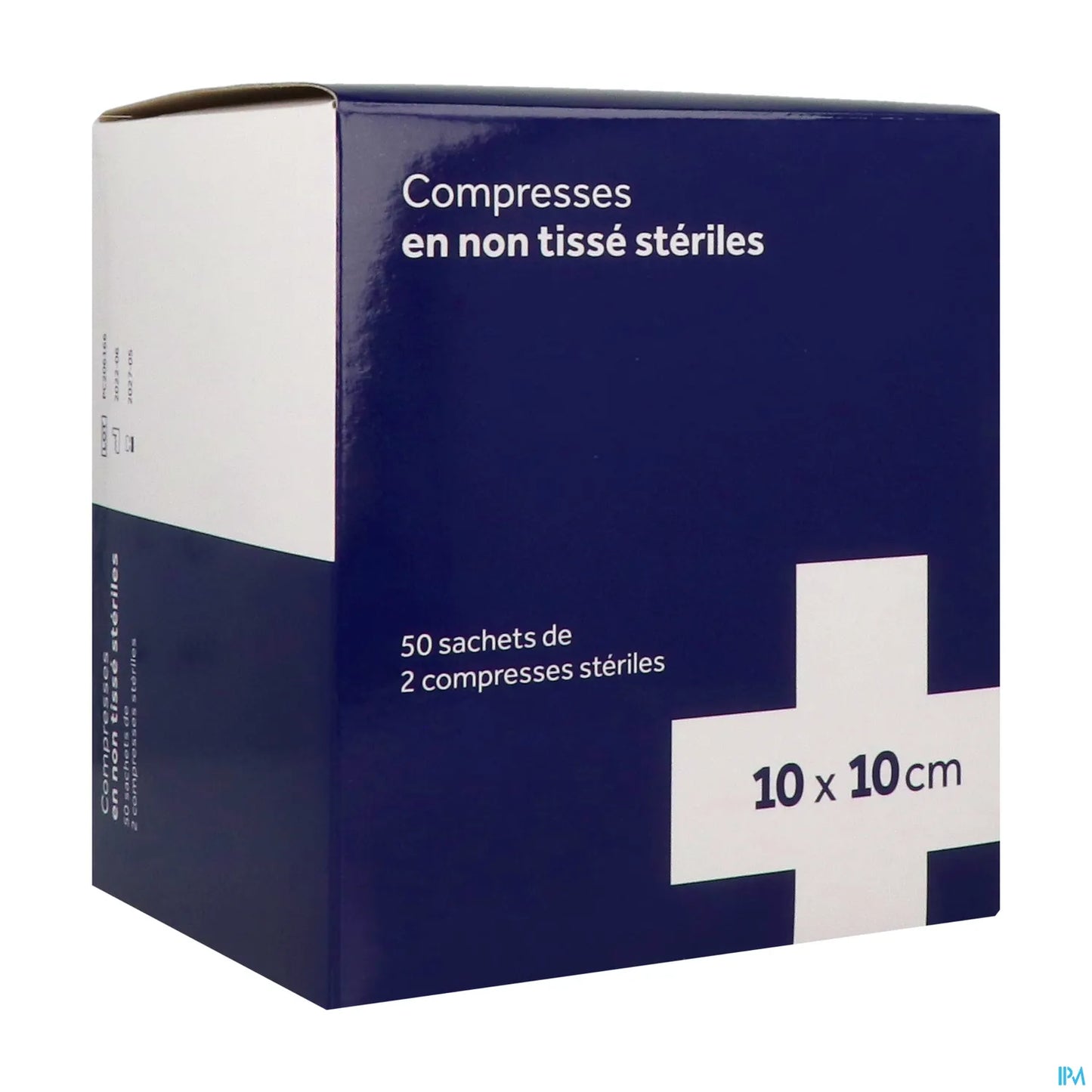 Compressa sterile in tessuto non tessuto 10x10 cm 50 buste da 2