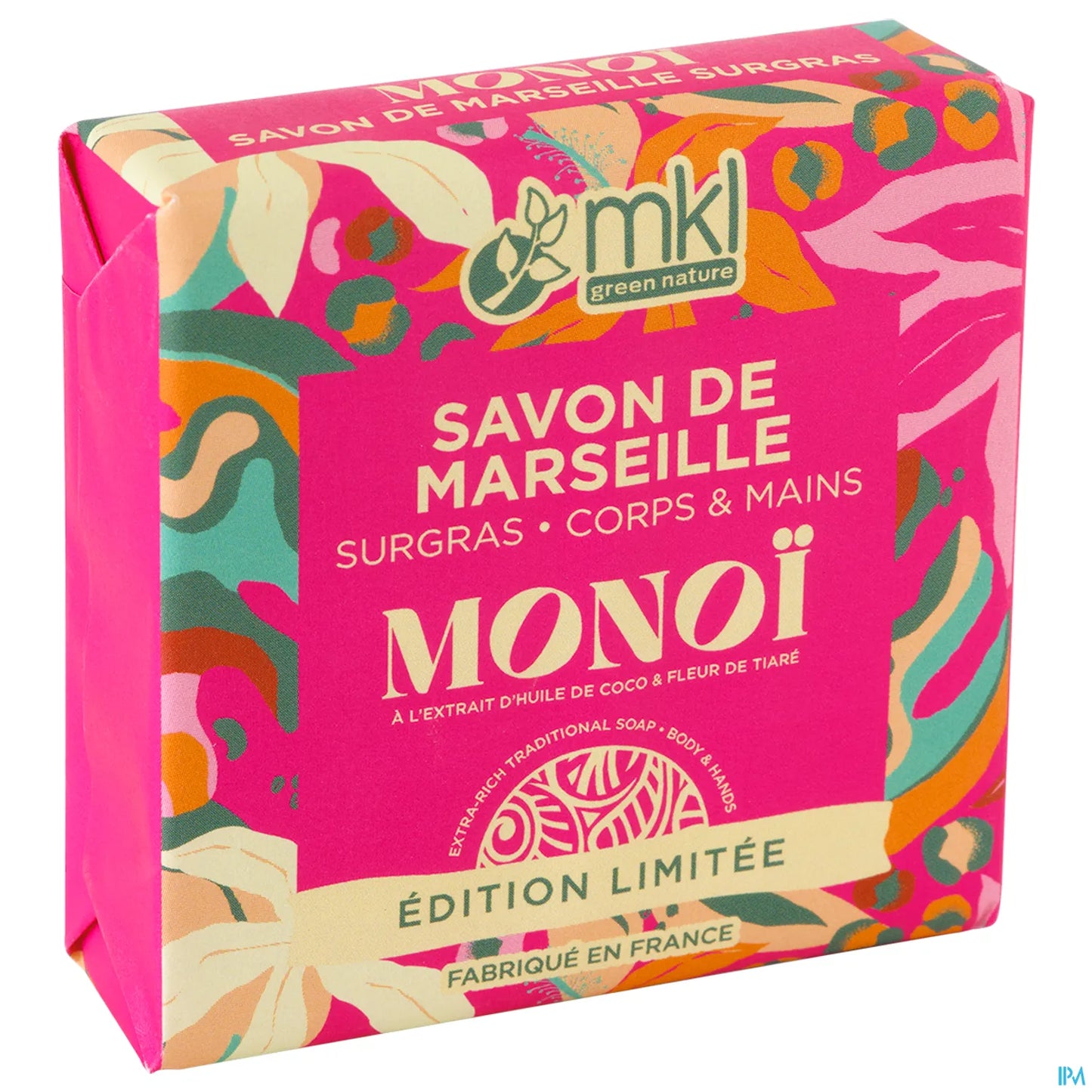 Green Nature Sapone di Marsiglia Surgras Monoï 100g Edizione Limitata