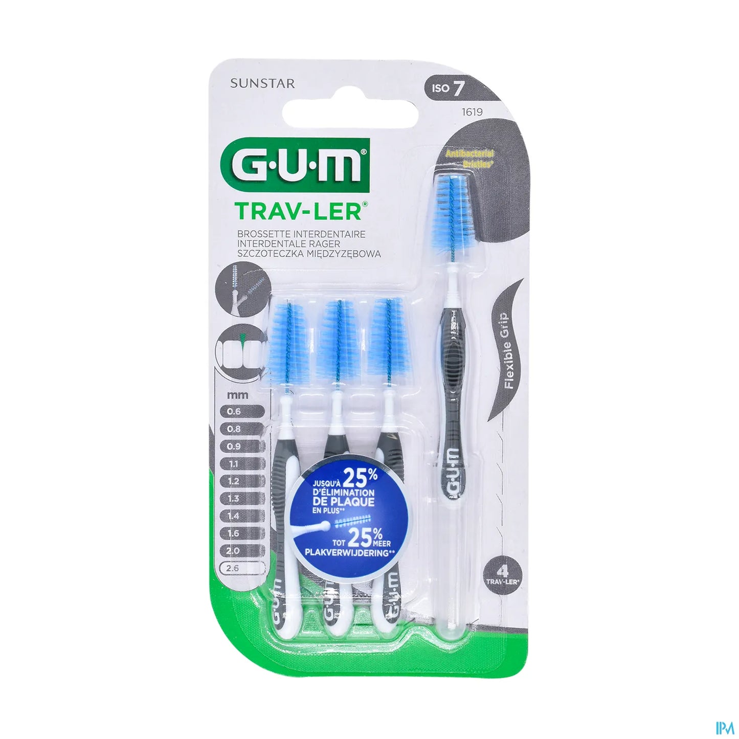 Trav Ler Brossette Interdentaire 2,6 mm 4 unités