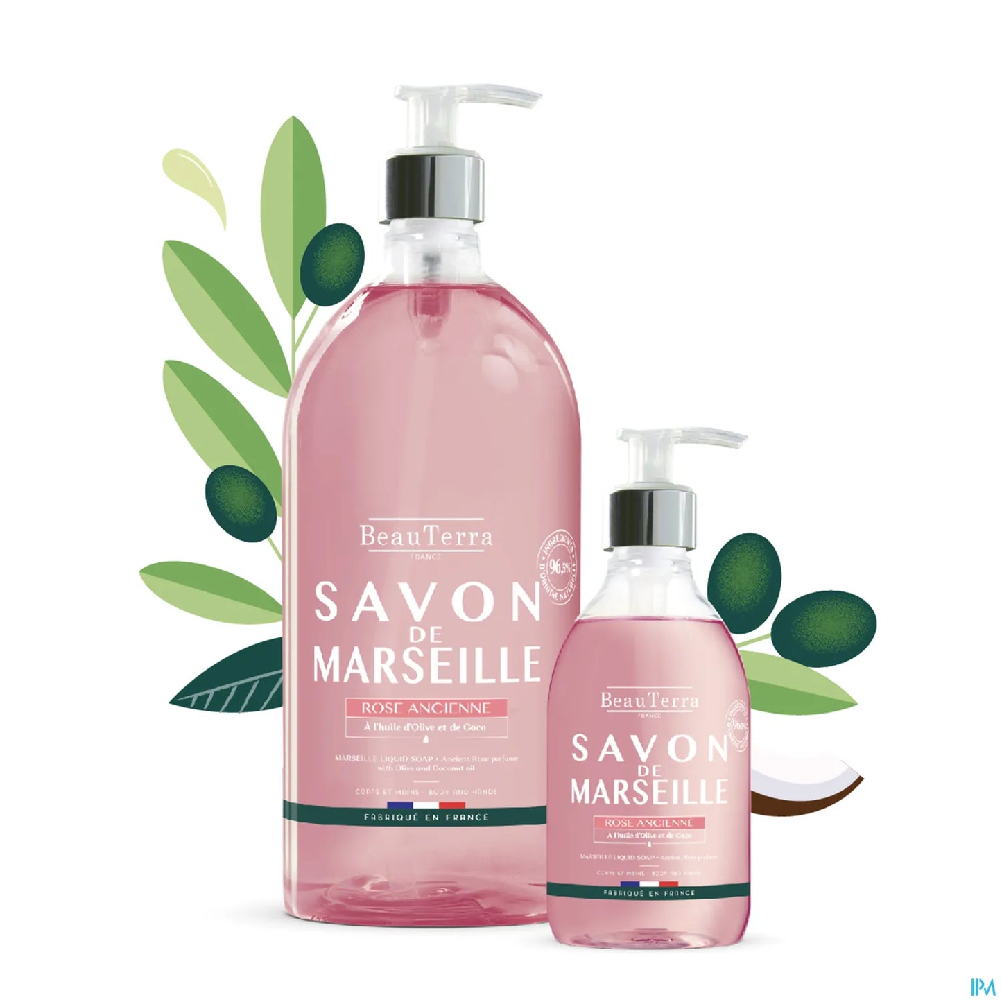 Sapone liquido di Marsiglia Rosa Antica 1 L