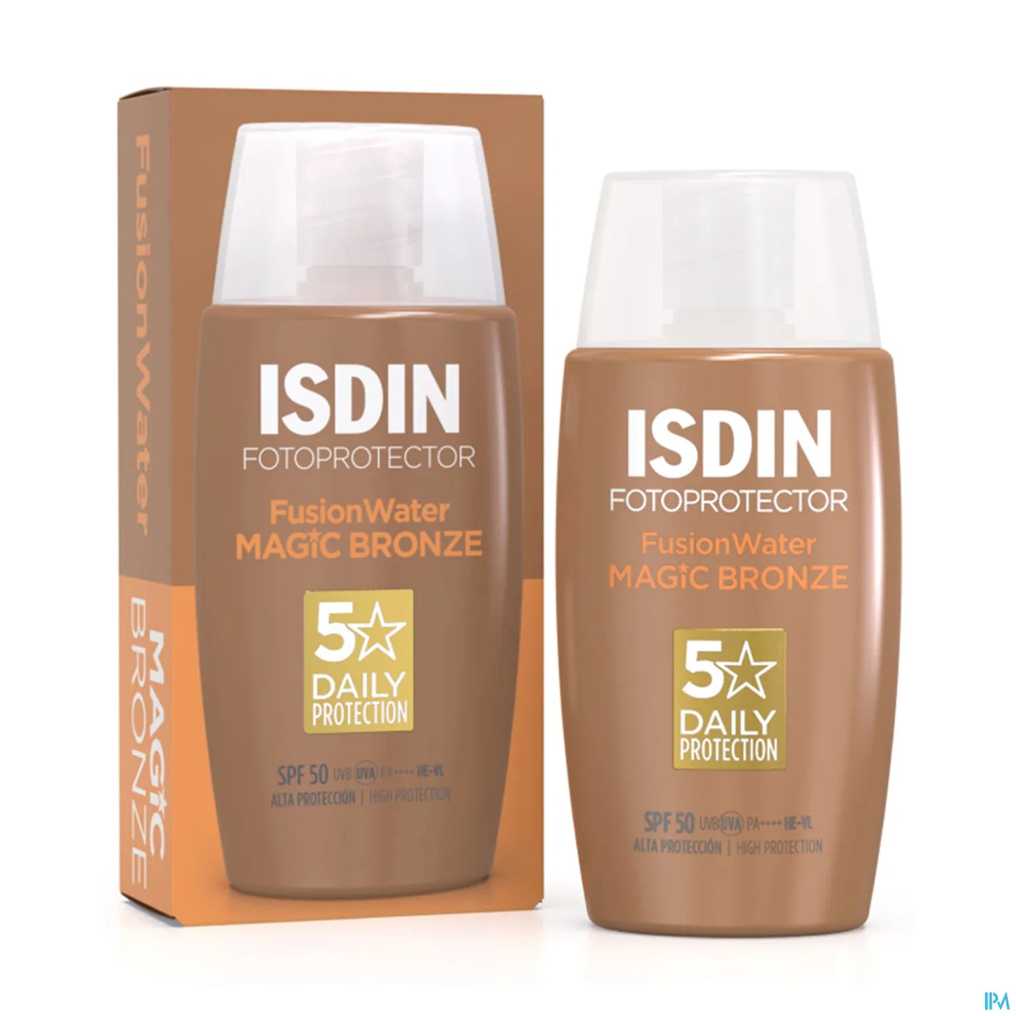 Fotoprotector Fusion Water Color Bronze SPF50 50ml