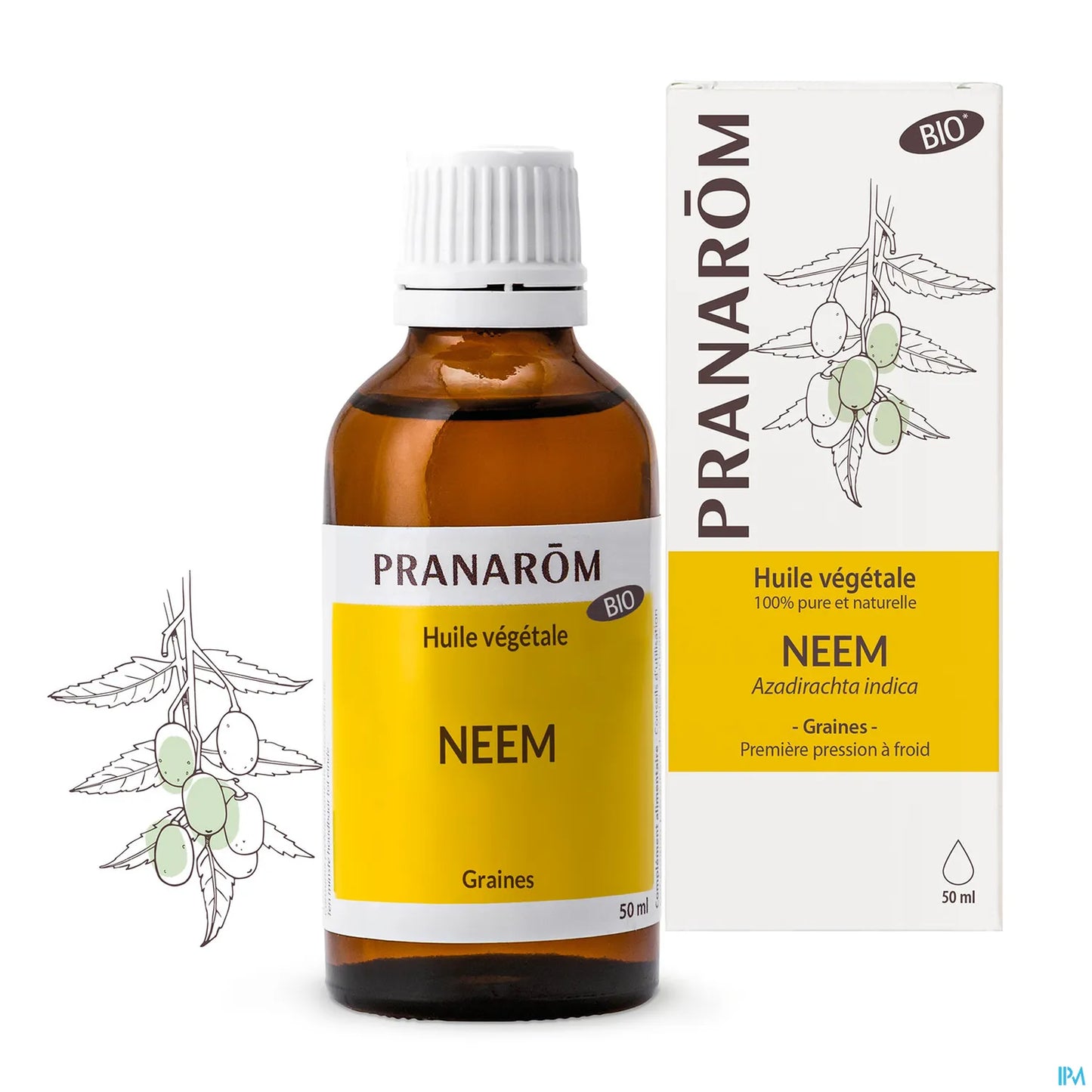 Olio vegetale di Neem biologico 50 ml