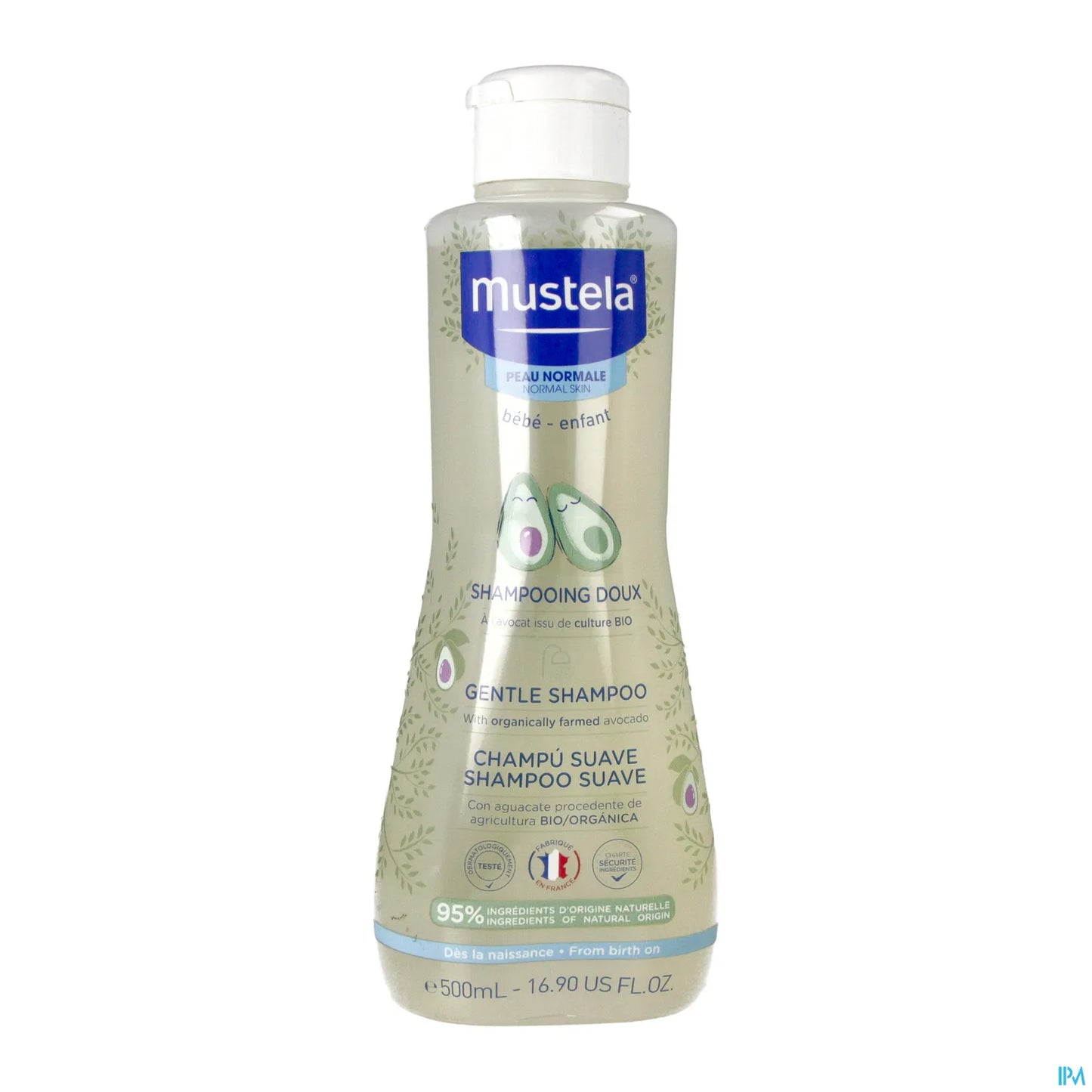 Shampooing Doux à l'Avocat 500ml