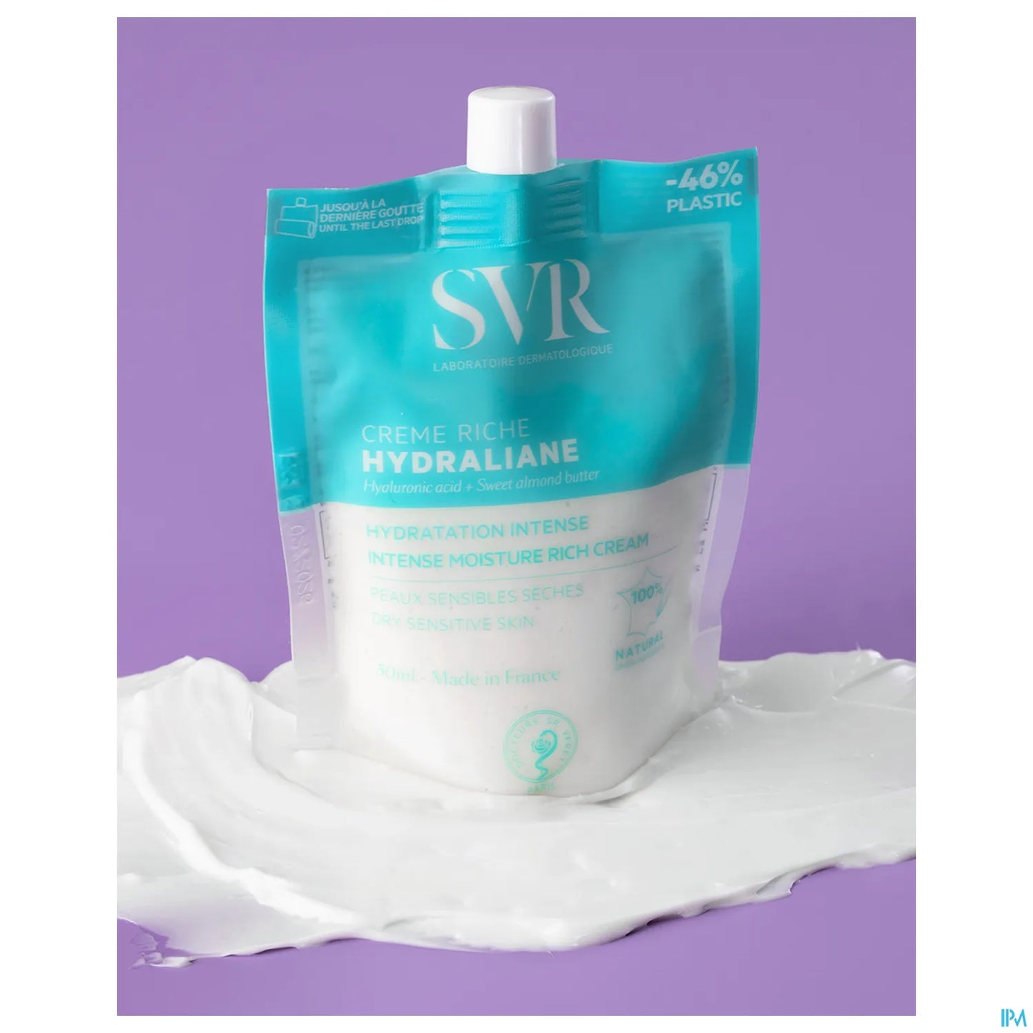 Hydraliane Crème Riche Hydratation Intense Visage Peaux Sensibles Sèches 50 ml