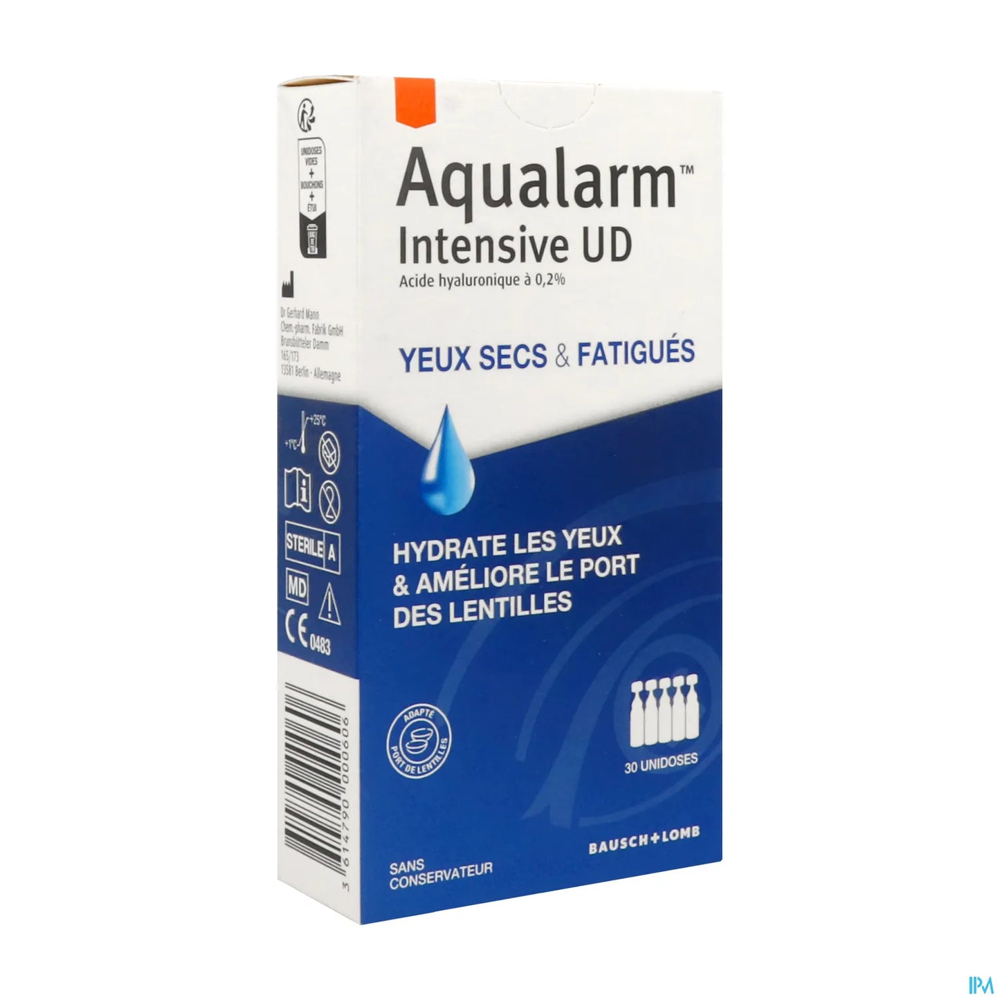 Aqualarm Intensive UD 30 Single Doses 0.5 ml