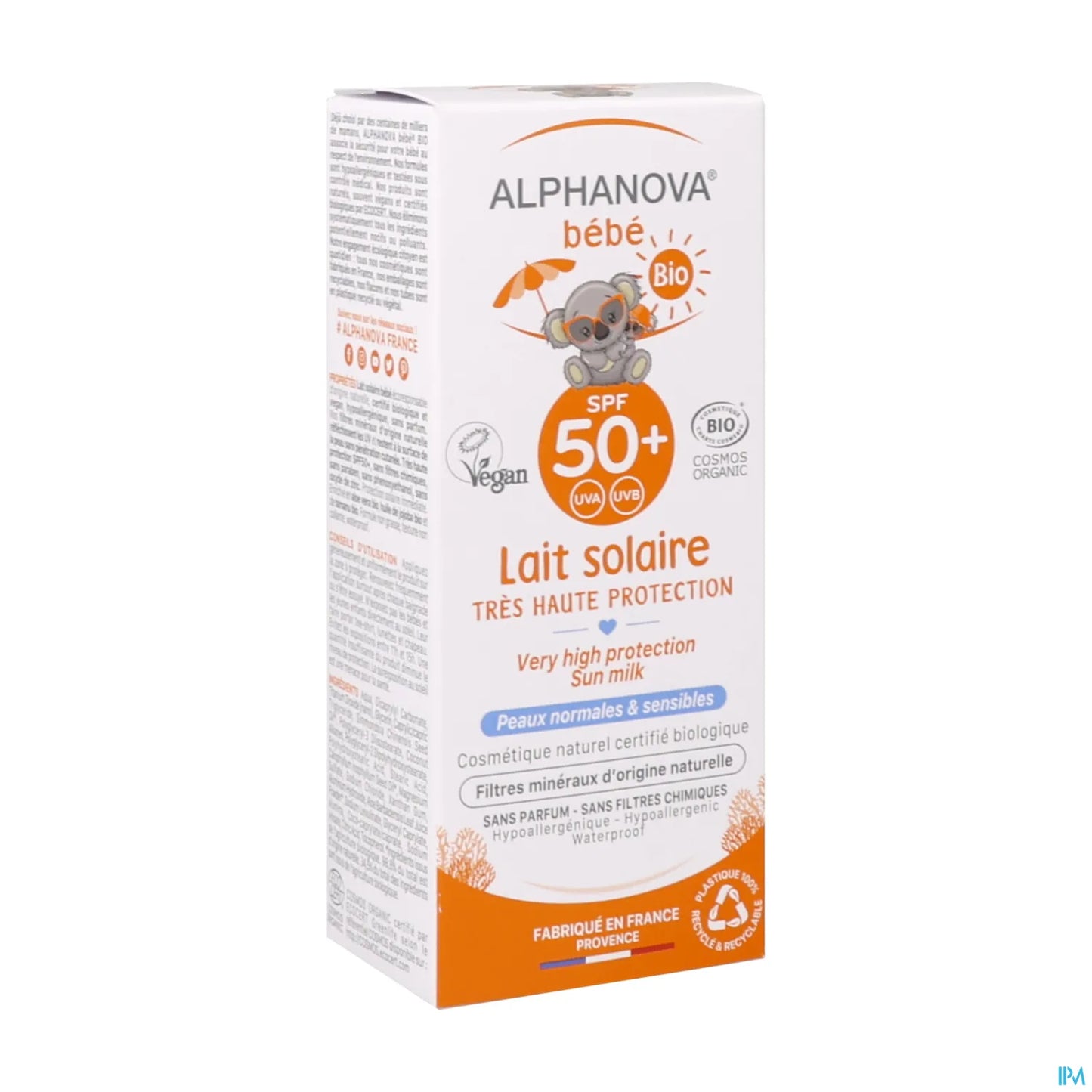 Crema solare per bambini SPF50+ 50 g