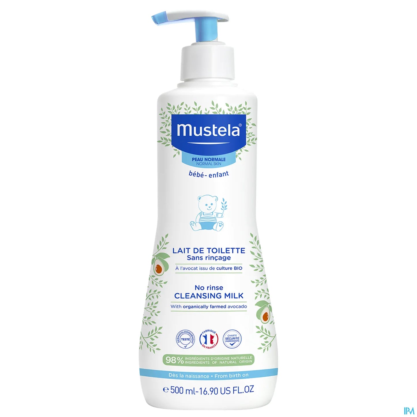Lait de Toilette Sans Rinçage 500ml