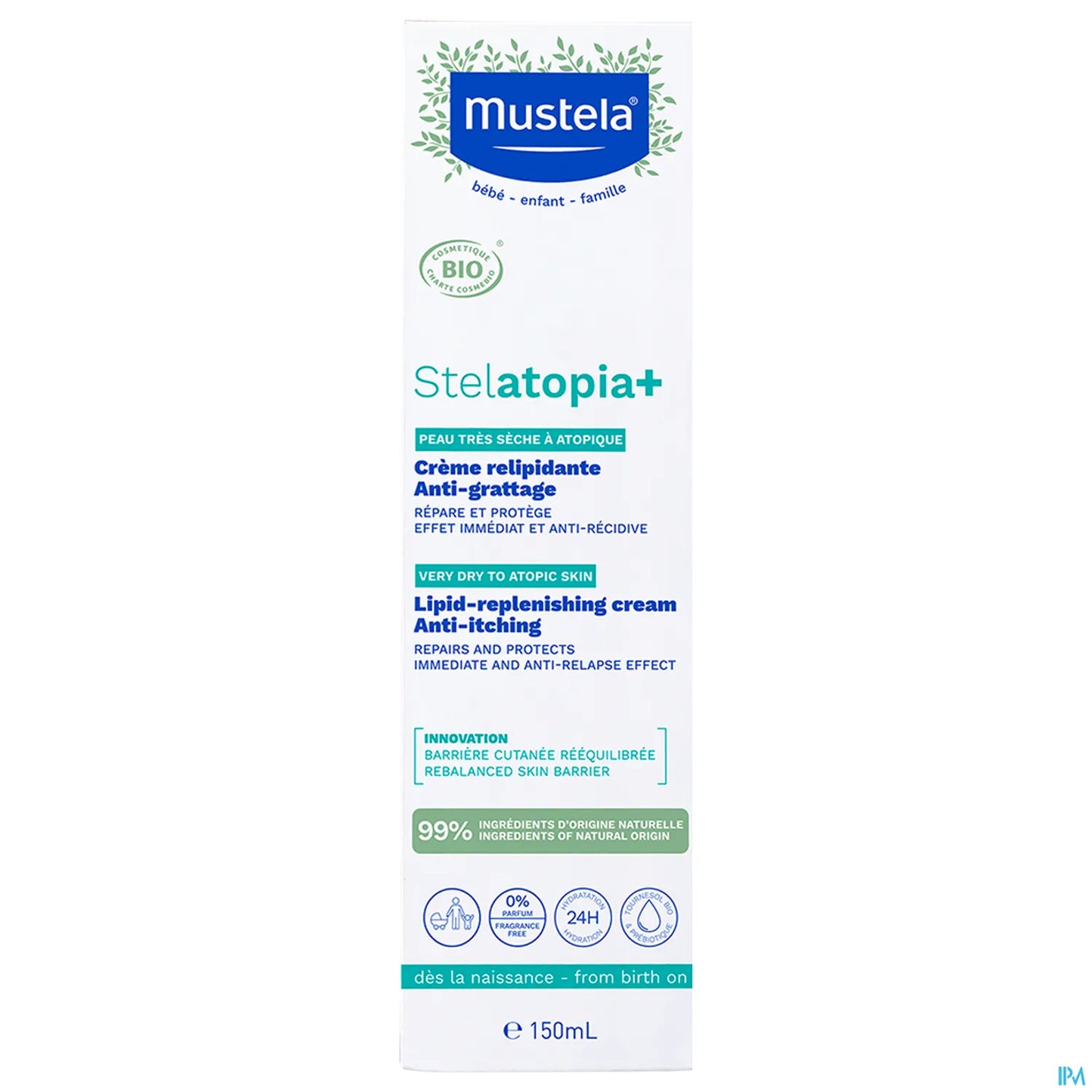 Stelatopia Bio Crème Relipidante 150ml