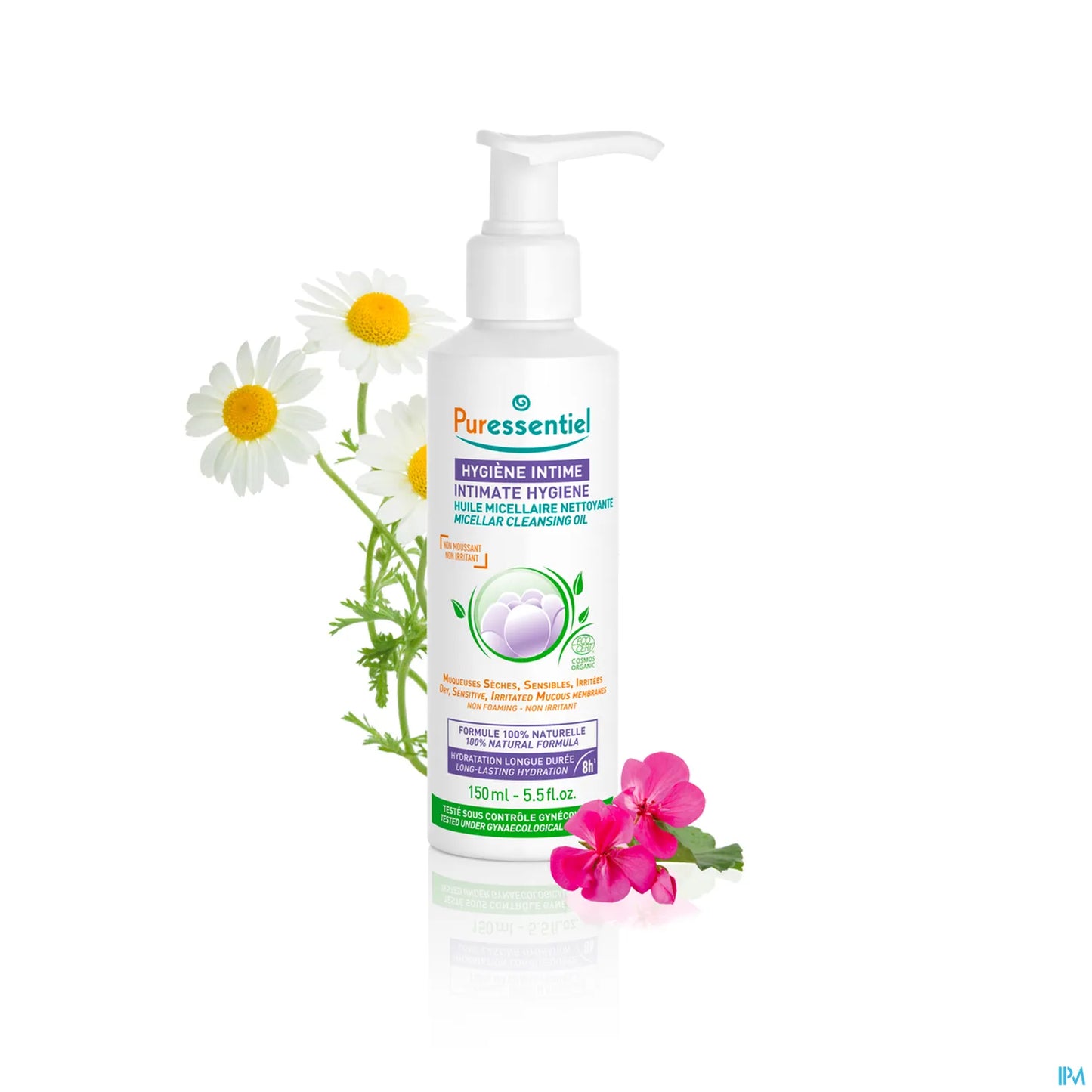 Hygiène Intime Huile Micellaire Nettoyante Bio 150ml