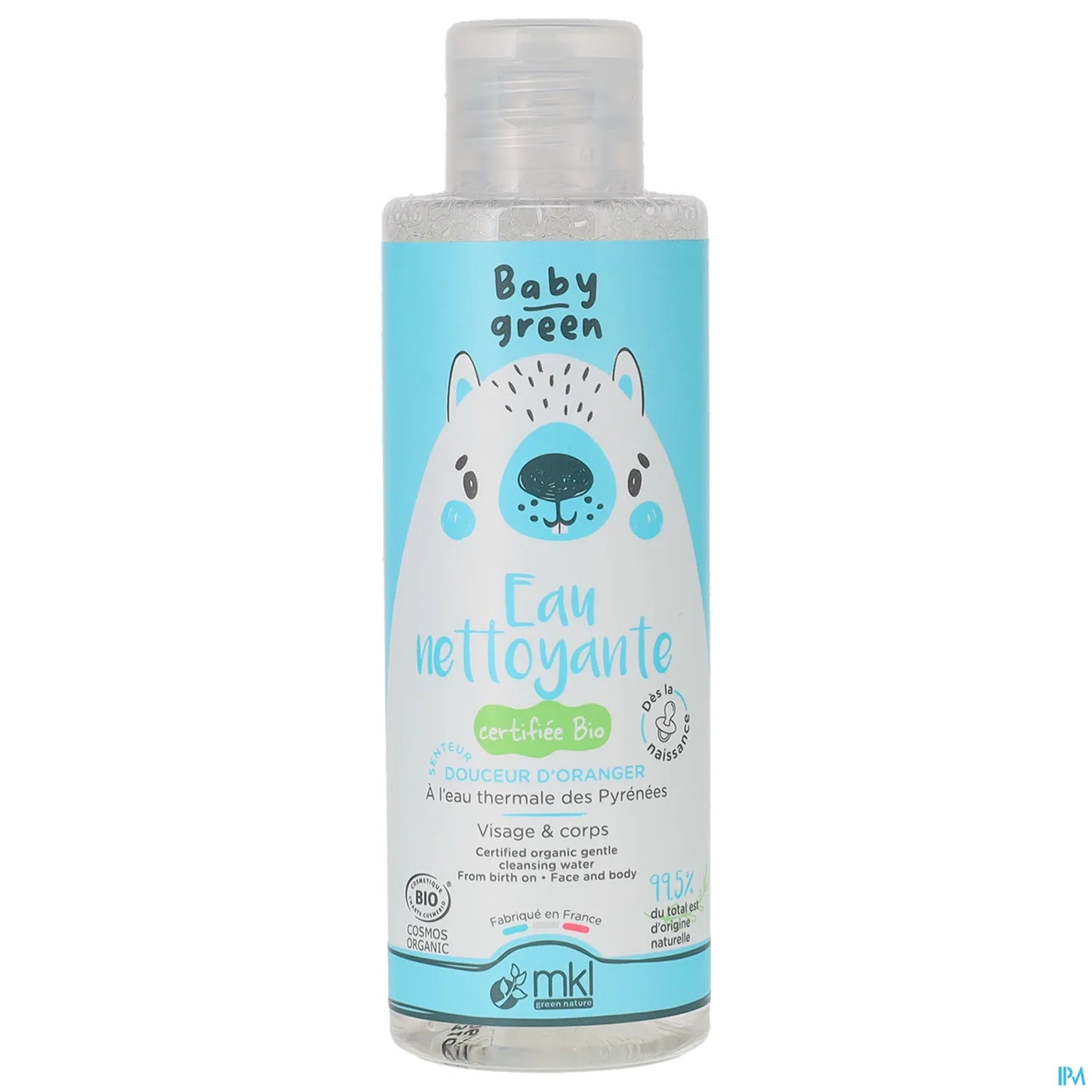 Green Nature Eau Nettoyante Bio Baby Green 100ml