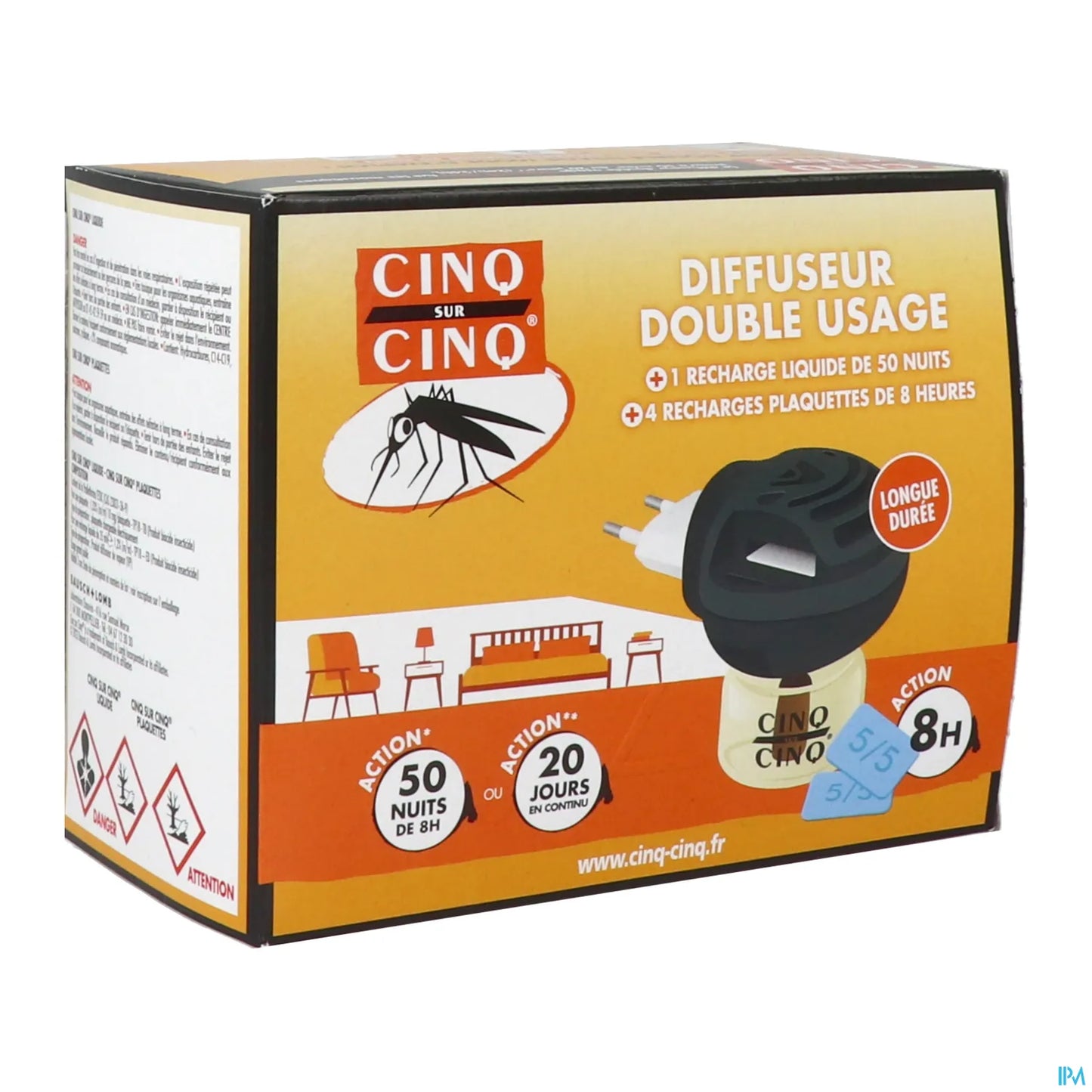 Dual-Purpose Electric Diffuser