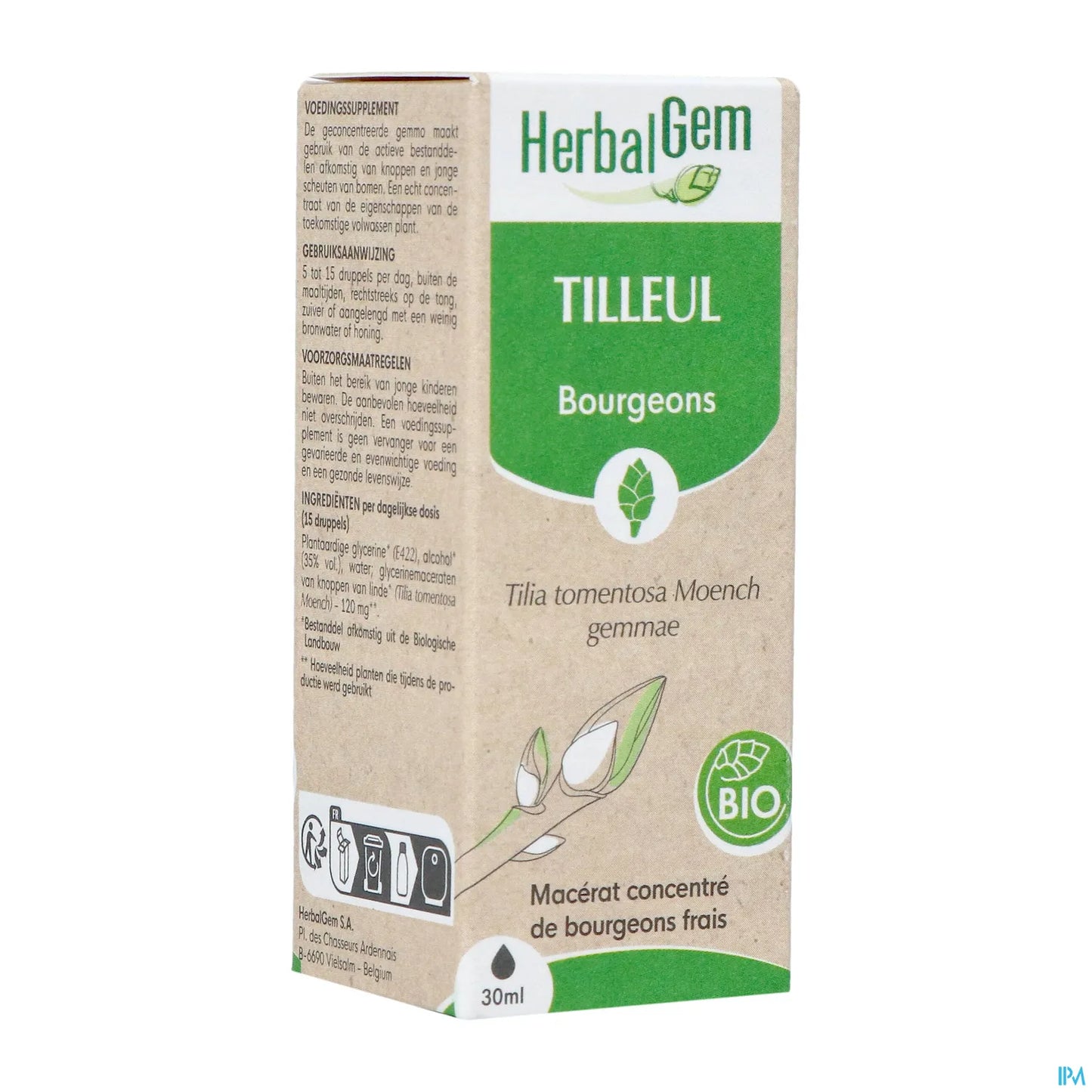 Macérât Mère Tilleul Bio 30 mL