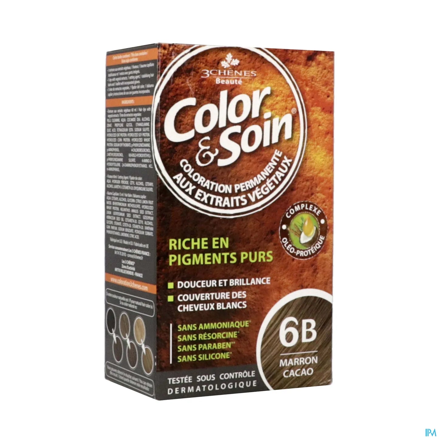 Coloration Permanente Marron Cacao 6B
