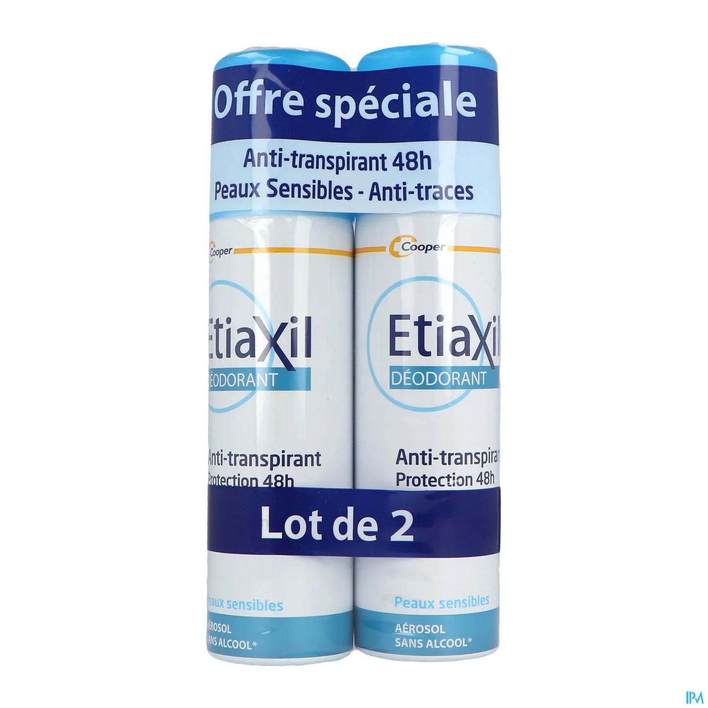 Déodorant Aérosol Protection 48 Heures 150 mL x2