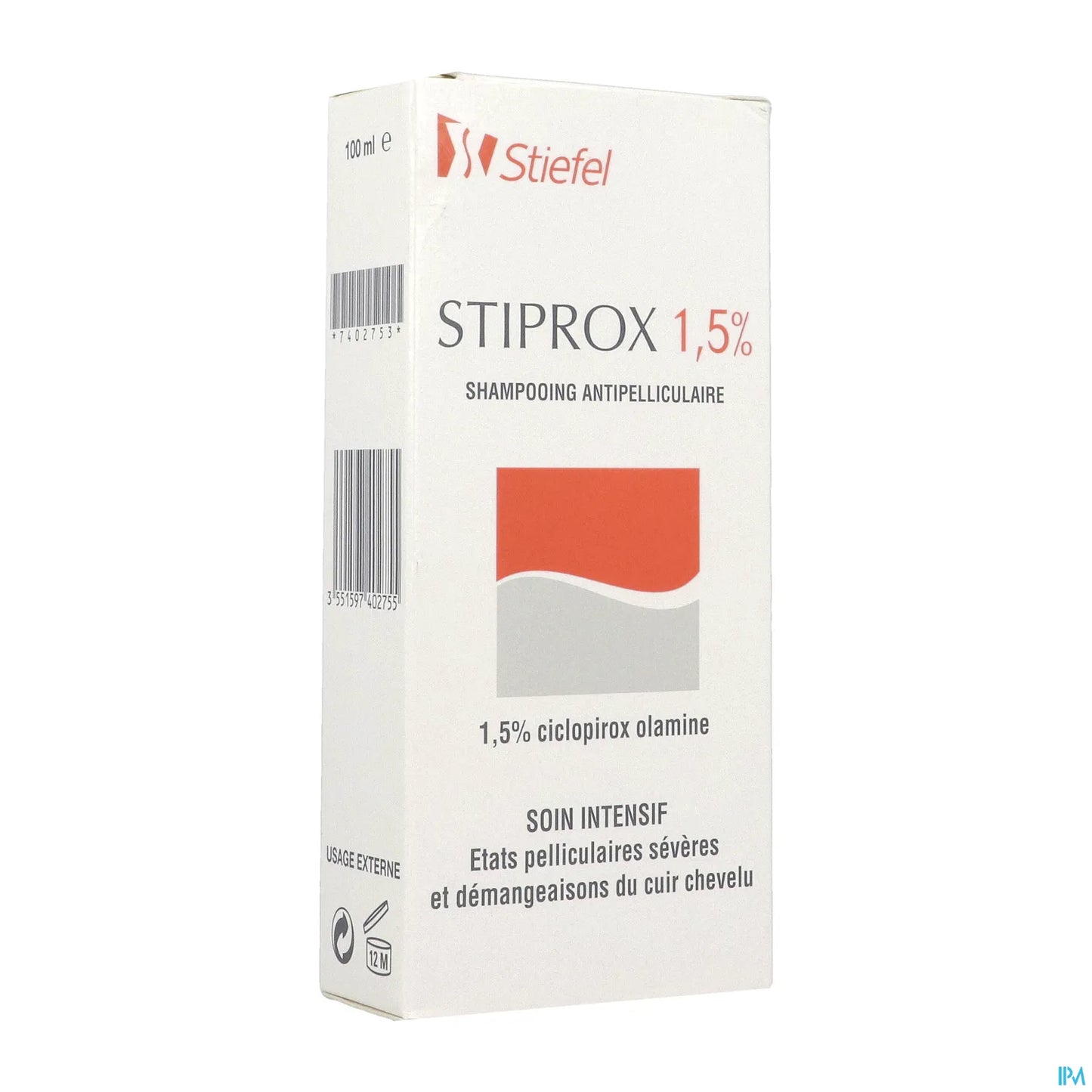 Stiprox Shampooing Antipelliculaire Intensif 100 ml