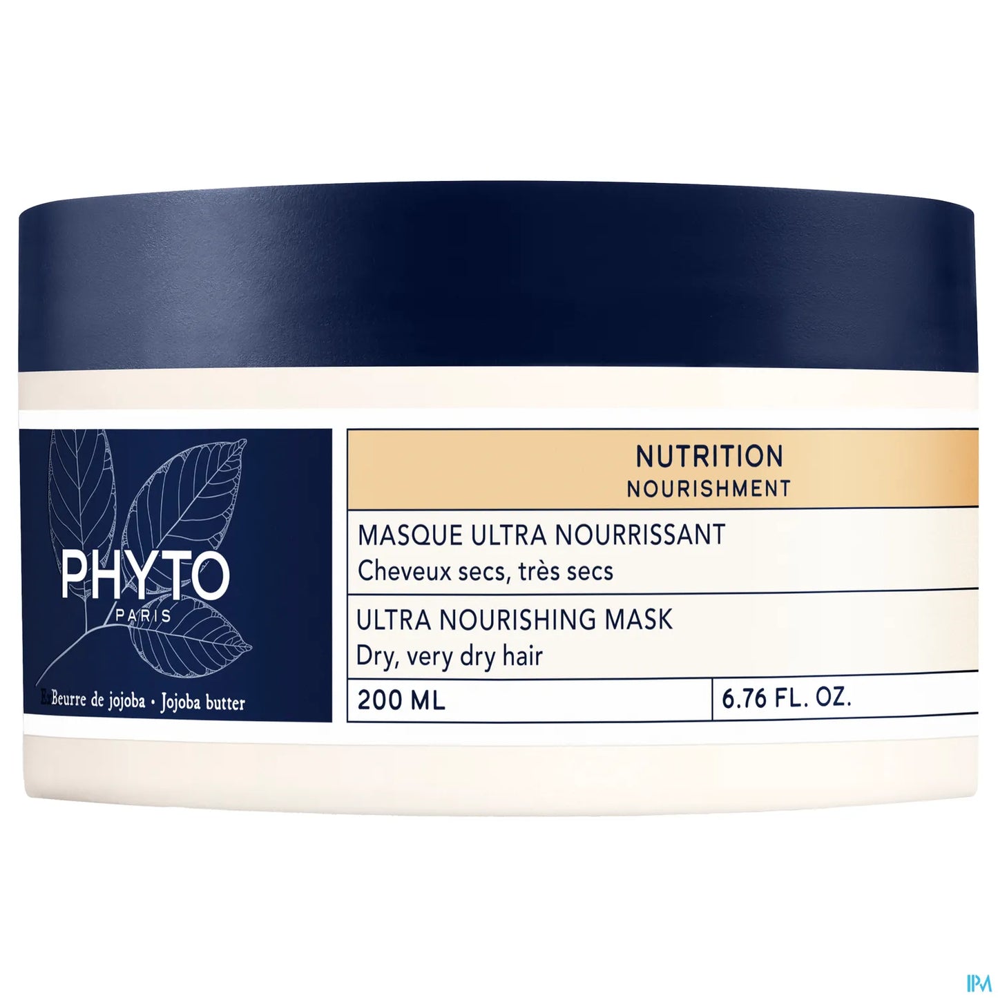 Maschera ultra nutriente per capelli secchi e molto secchi, barattolo da 200 ml