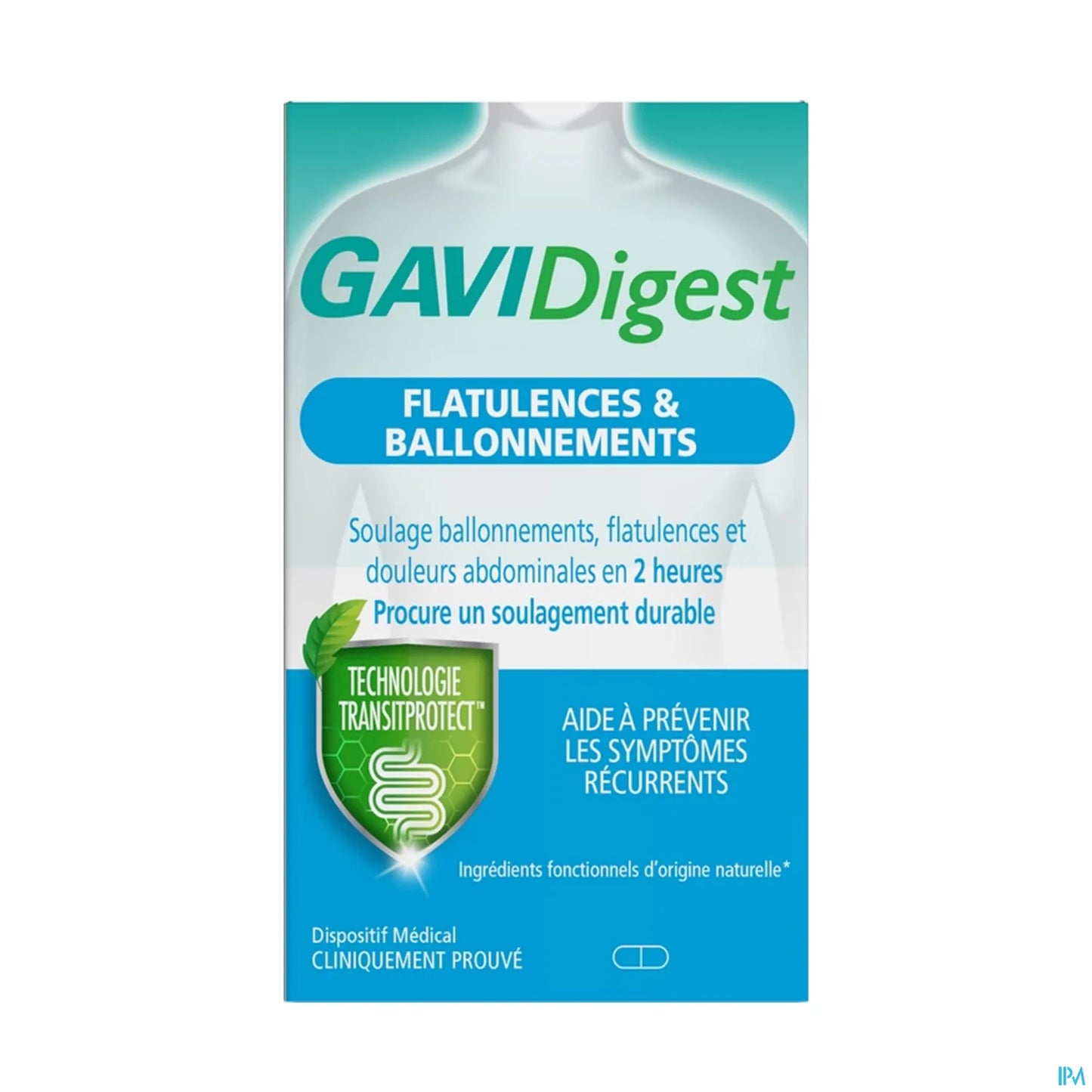 GAVIDigest Flatulence and Bloating 30 Capsules