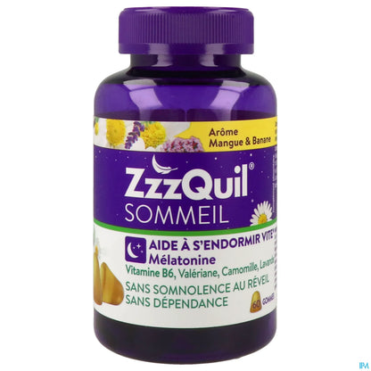 Merck ZzzQuil Sleep 60 Gummies Gusto Mango e Banana