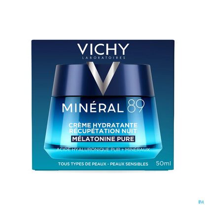 Mineral 89 Recovery Cream Night Hydration Melatonin 50ml