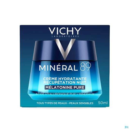 Mineral 89 Recovery Cream Night Hydration Melatonin 50ml