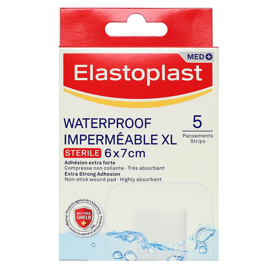 Med Waterproof XL Dressings 6x7cm Box of 5
