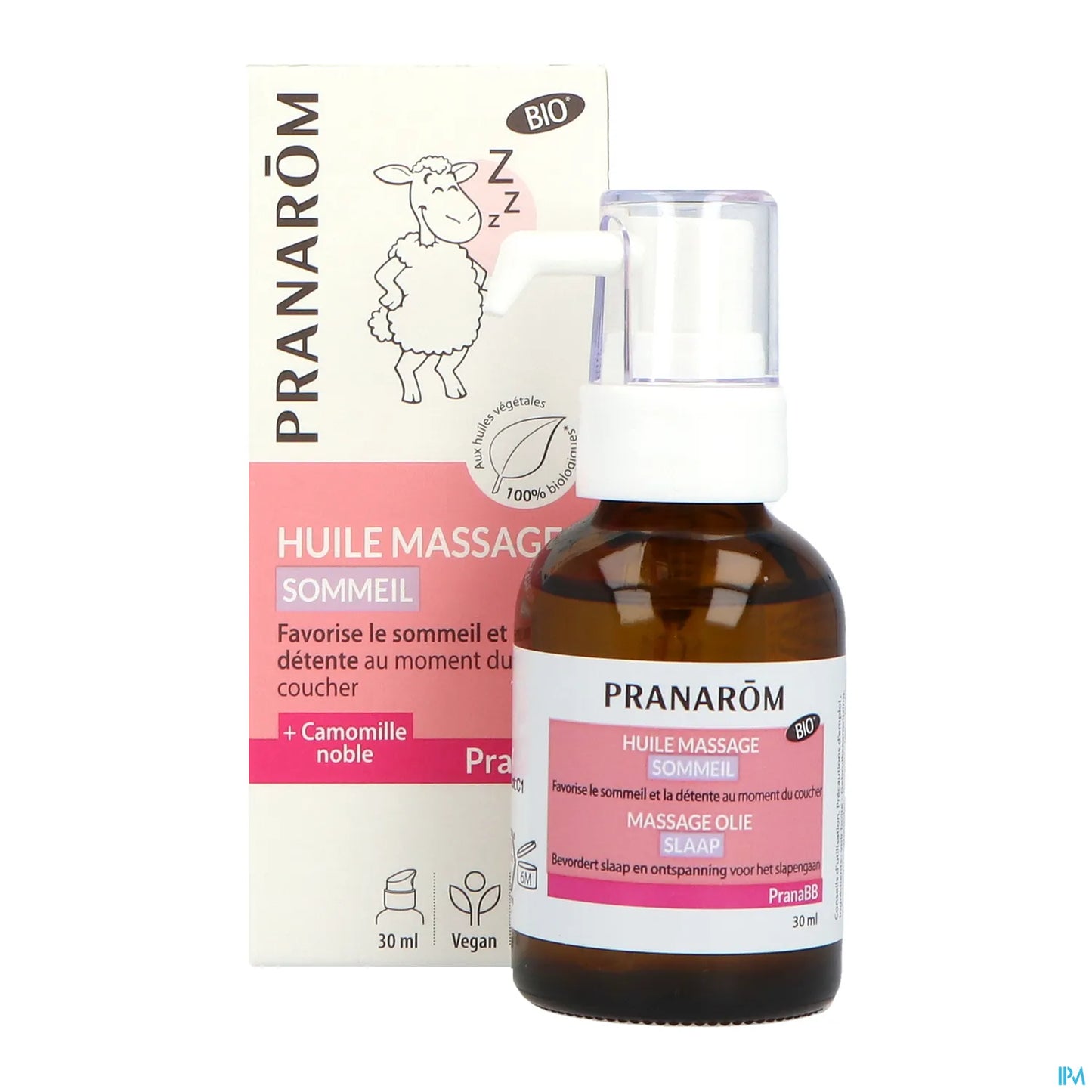 Olio da massaggio biologico per dormire 30 ml
