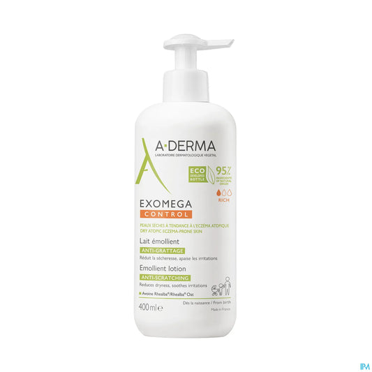 Exomega Control Latte Emolliente Antiprurito Eco Flacone 400ml