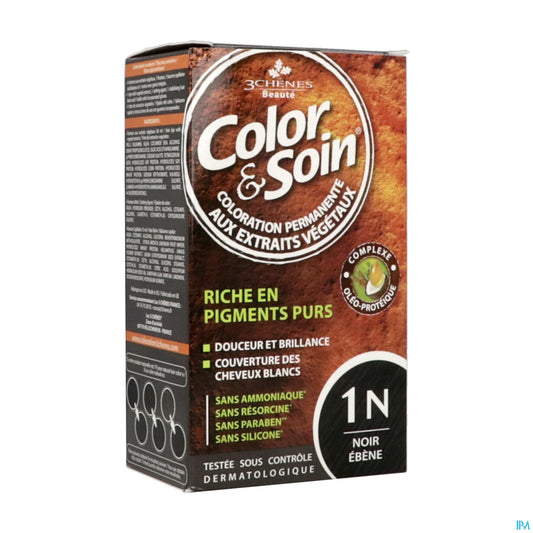 3 Chênes Color &amp; Soin Nero Ebano 1N